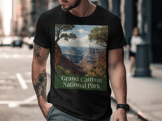 Grand Canyon National Park Scenic Graphic Tee