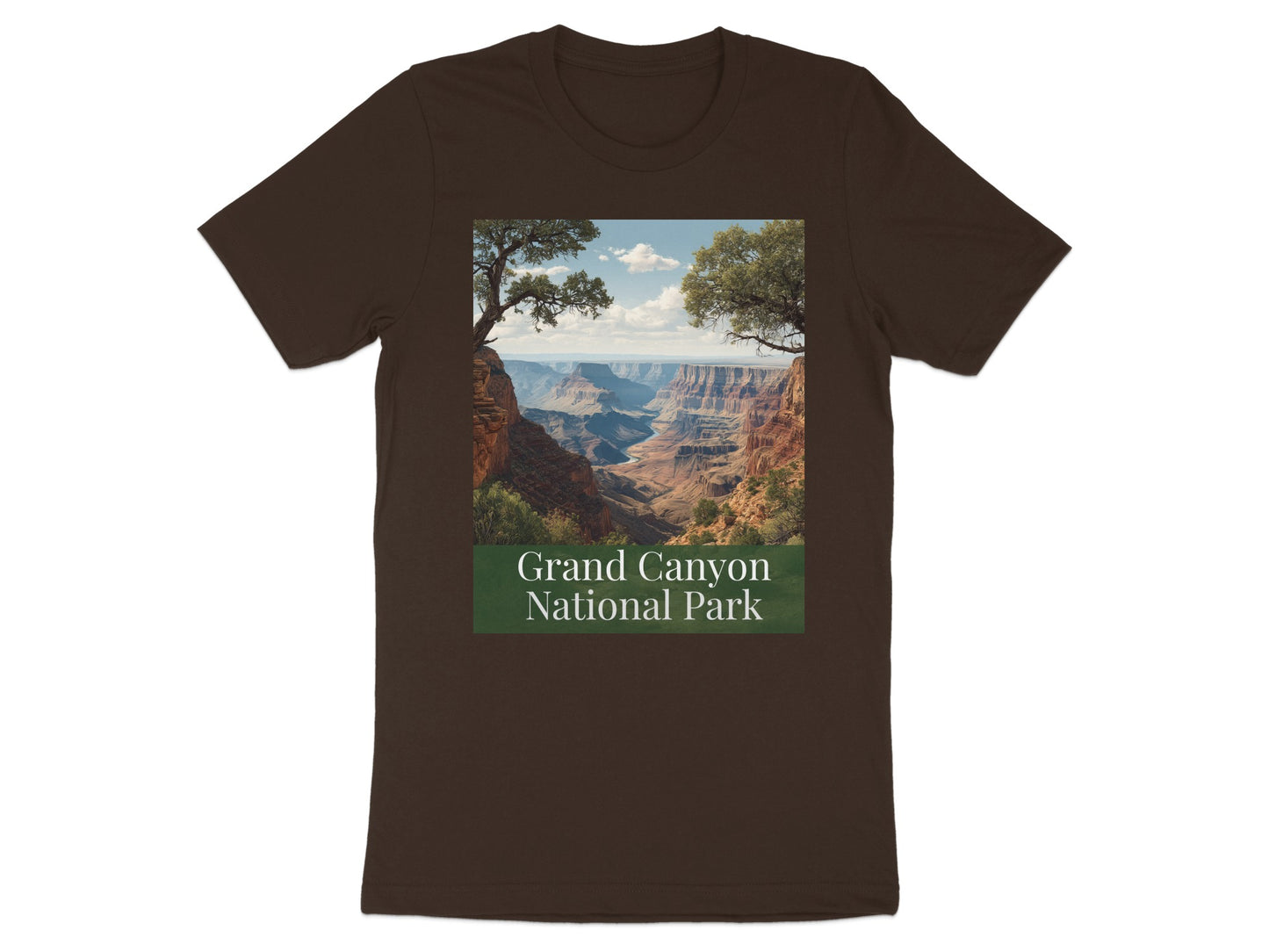 Grand Canyon National Park Scenic Graphic T-shirt
