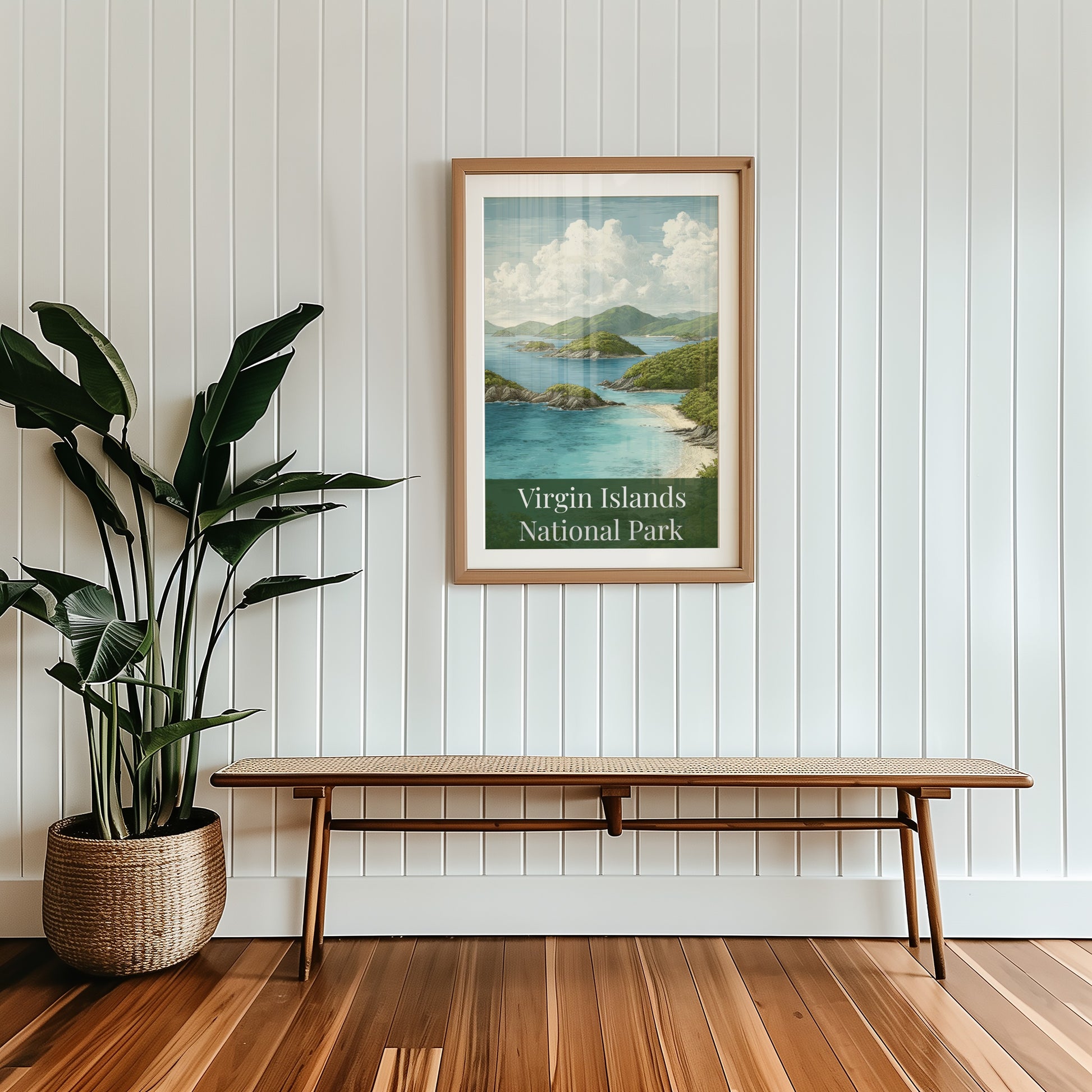 Virgin Islands National Park Framed Art Print