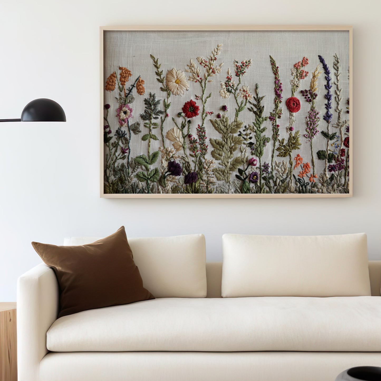 Stunning Vibrant Floral Tapestry Wall Art for Living Room Decor