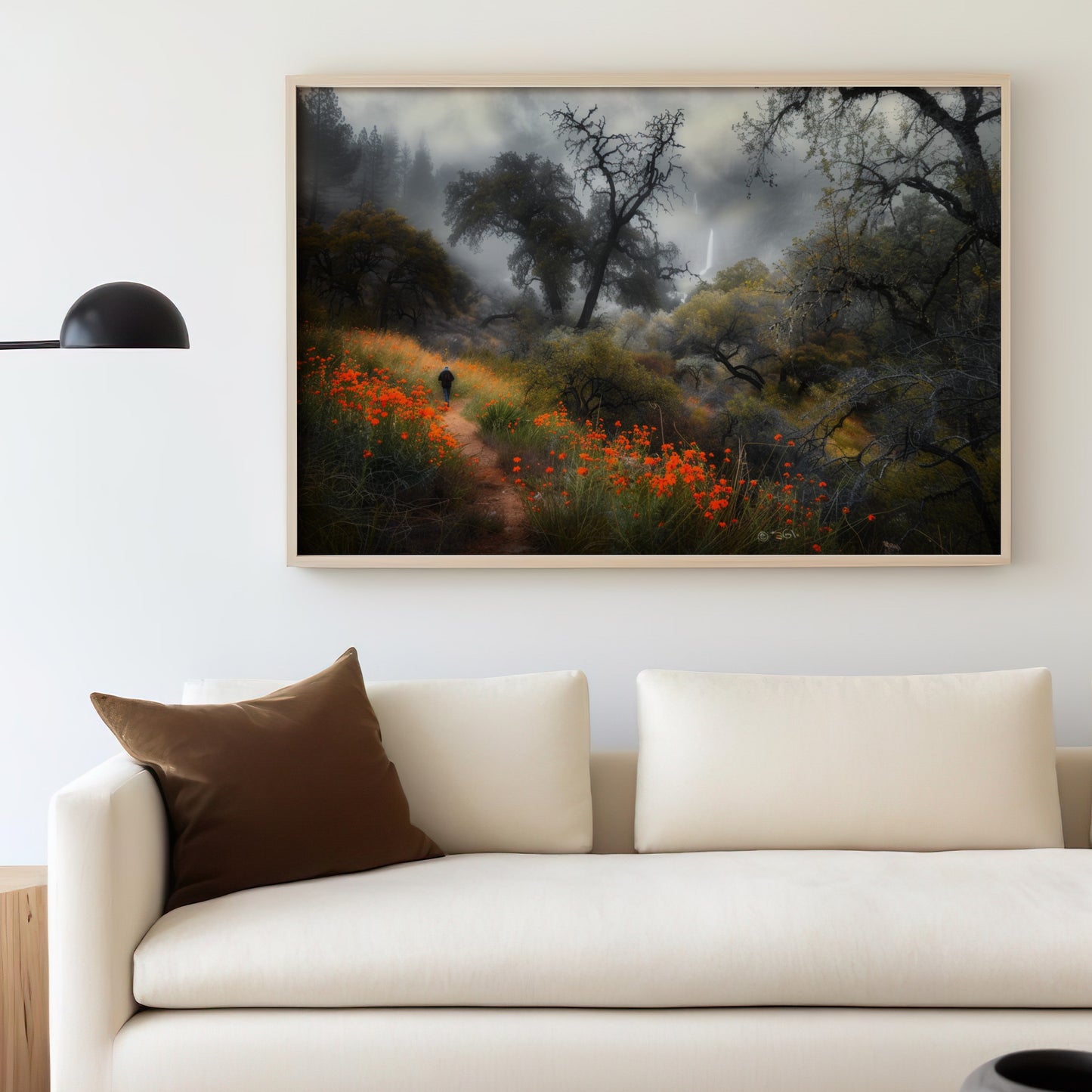 Enchanting Forest Pathway Landscape Wall Art Product