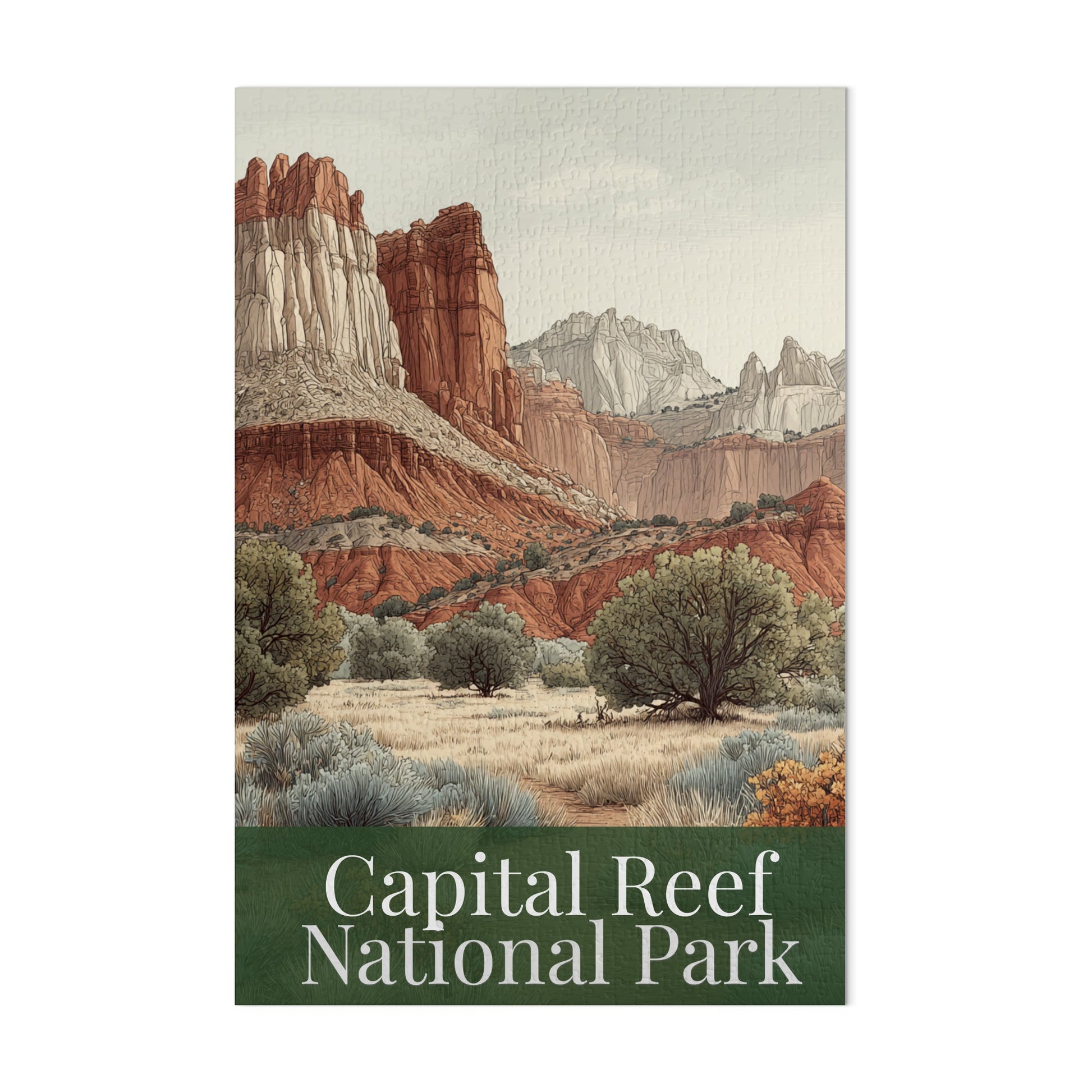 Stunning Capital Reef National Park Puzzle