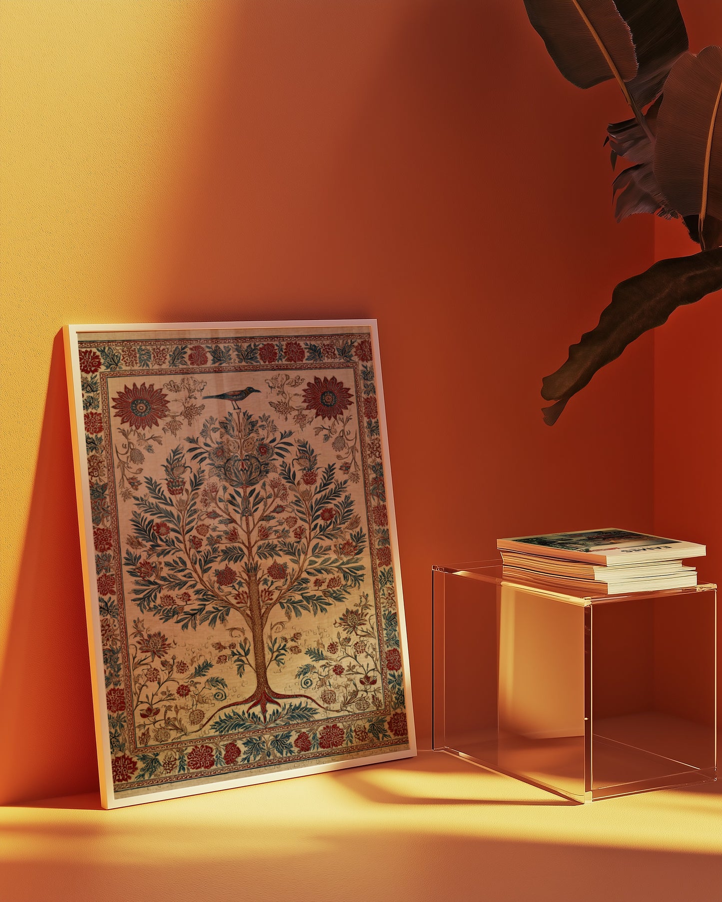 Tree of Life Illustration in Intricate Frame product