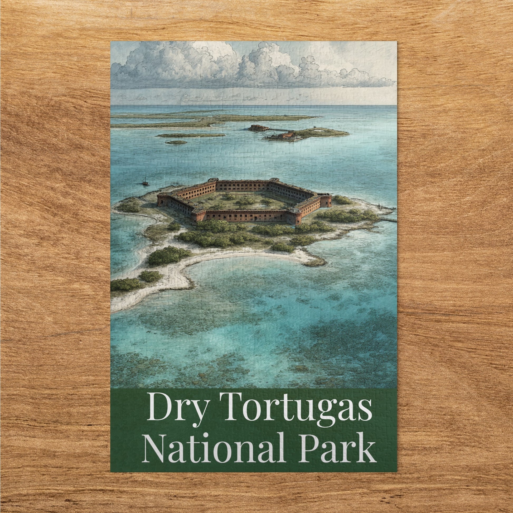 Scenic View of Dry Tortugas National Park Poster