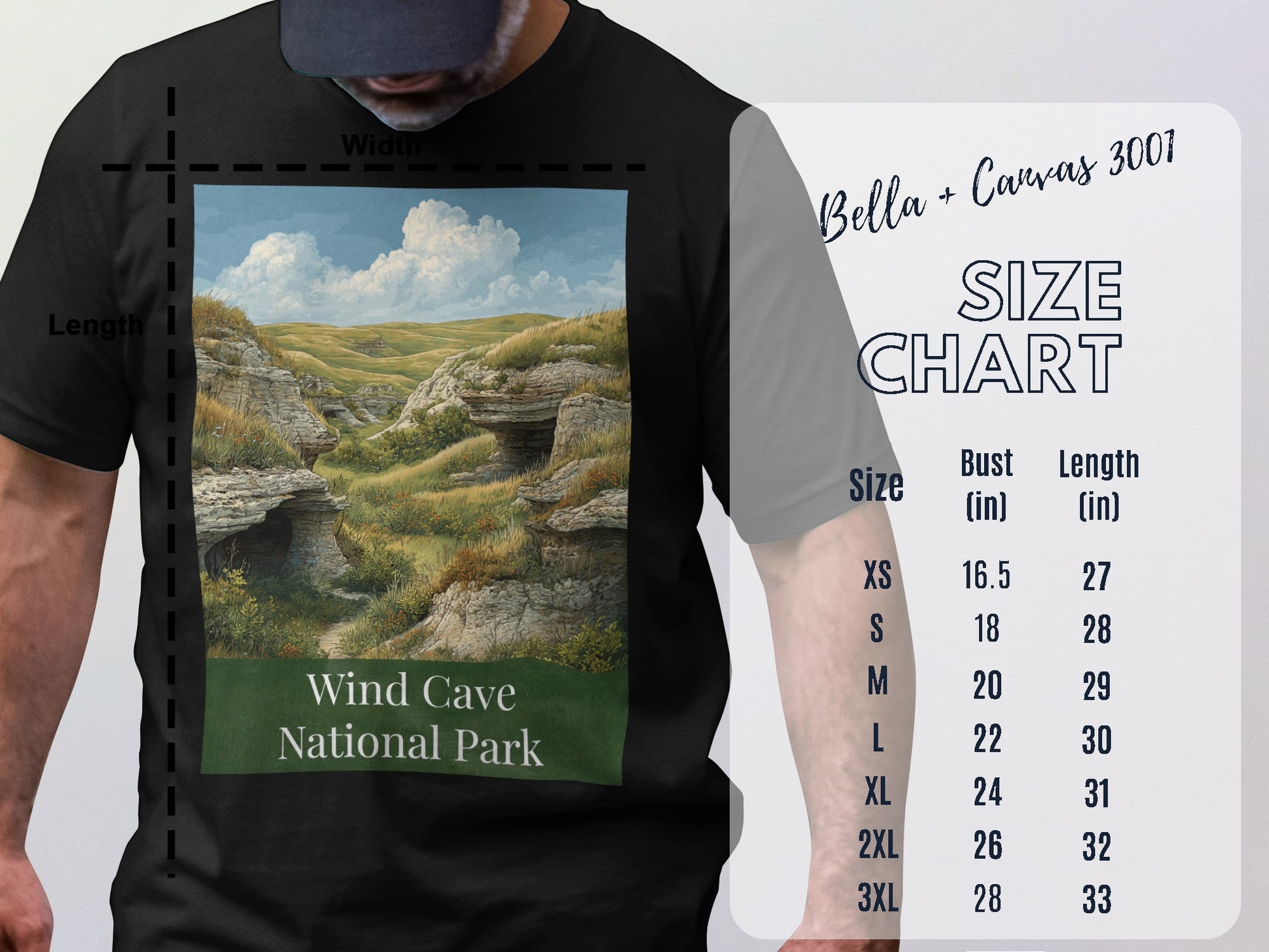 Wind Cave National Park Graphic Unisex T-shirt