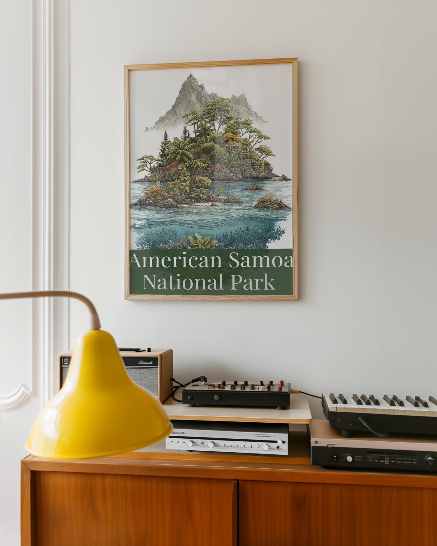 American Samoa National Park Vintage Wall Art