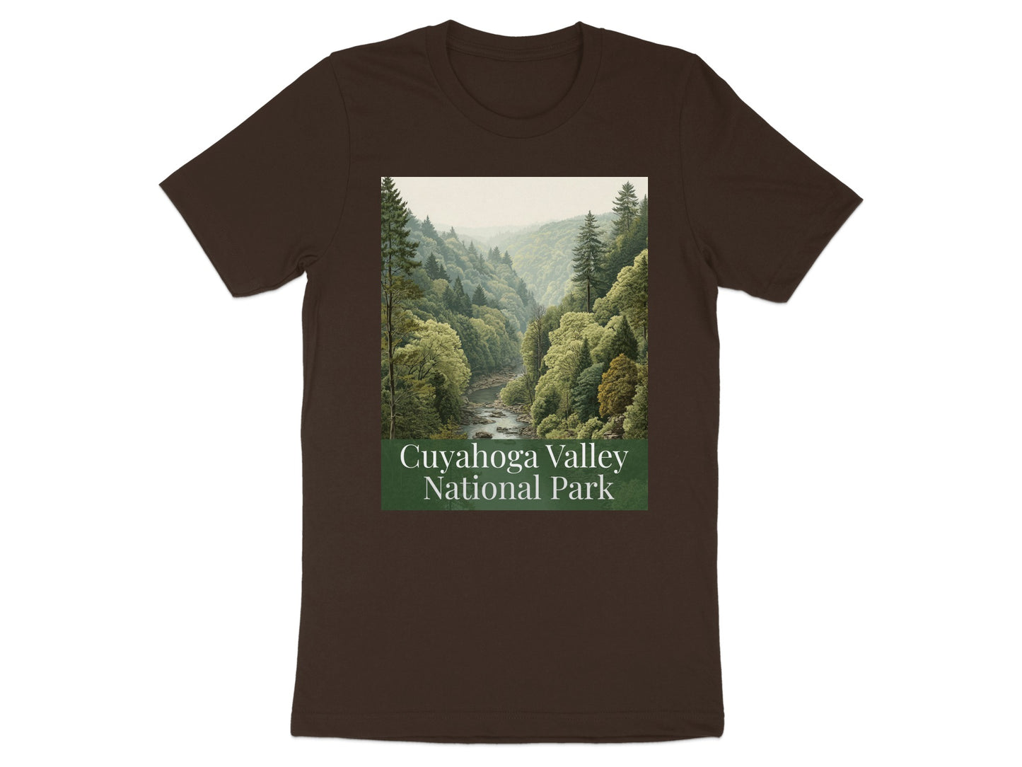 Scenic Cuyahoga Valley National Park Printed Shirt