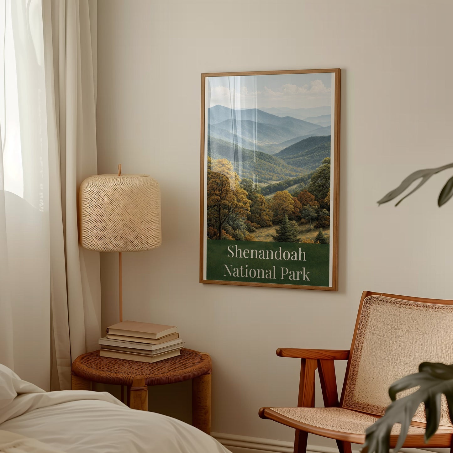 Shenandoah National Park framed poster for wall decor