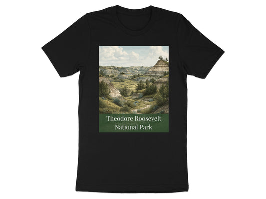 Scenic Theodore Roosevelt National Park Graphic Shirt
