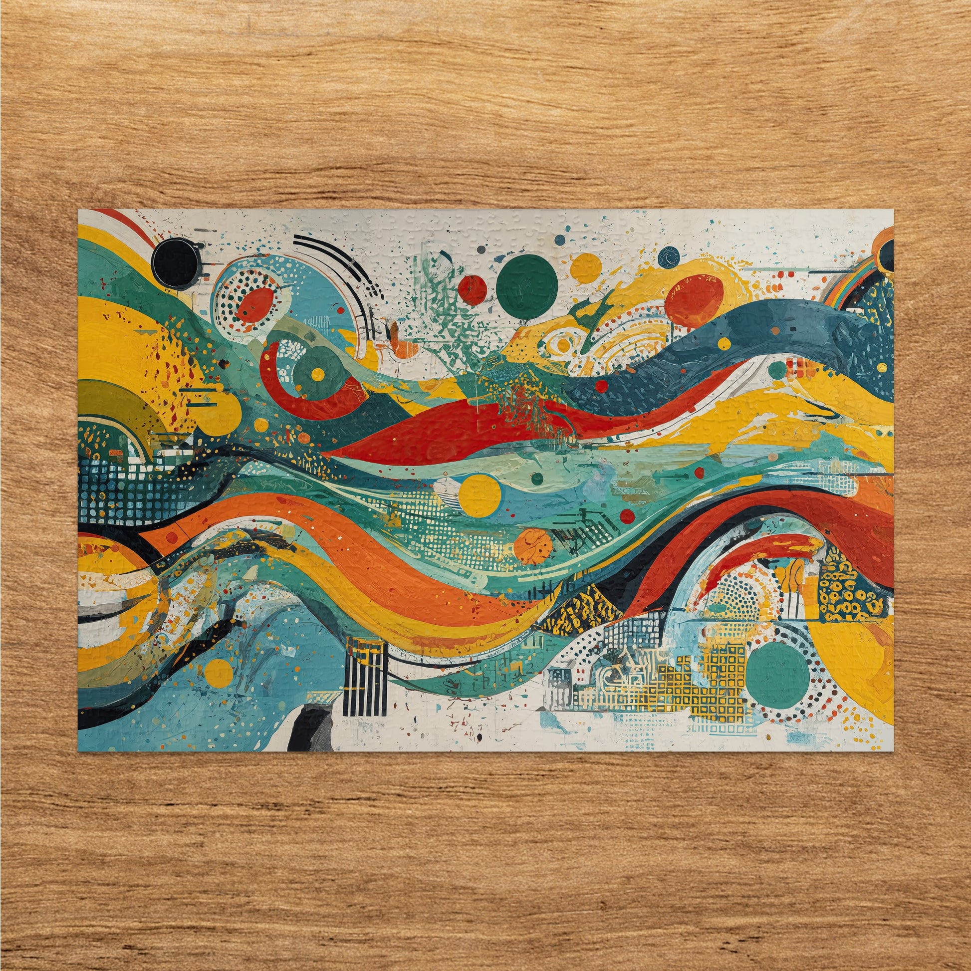 Abstract Vibrant Flowing Artistic Waves Circles Splatters product type
Abstract Art, Vibrant Colors, Modern Art, Colorful Painting, Contemporary Design, Artistic Expression, Dynamic Artwork, Geometric Shapes, Circles Dots, Splatter Paint, Wavy Patterns, Fluid Movement, Bright Decor, Textured Look, Wall Art, Home Decor, Graphic Design, Unique Artwork, Bold Statement, Creative Abstract
