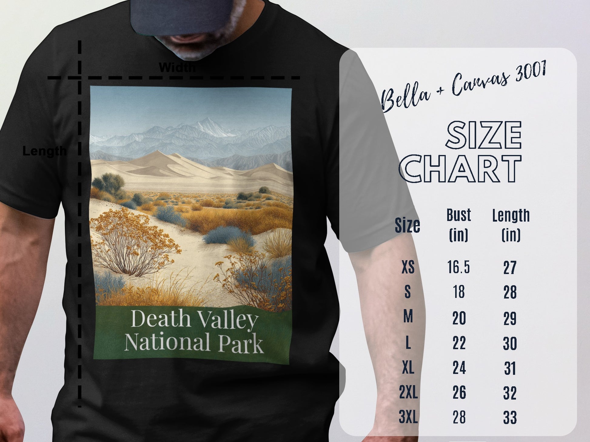 Death Valley National Park Graphic T-shirt