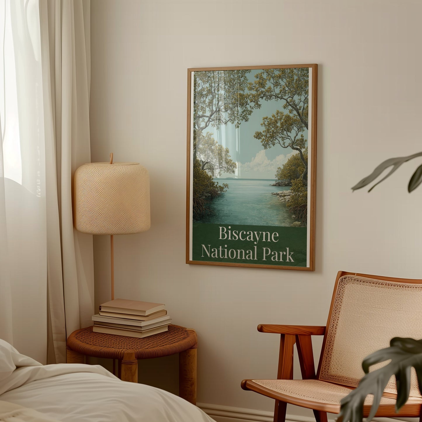 Biscayne National Park Scenic Framed Art Print