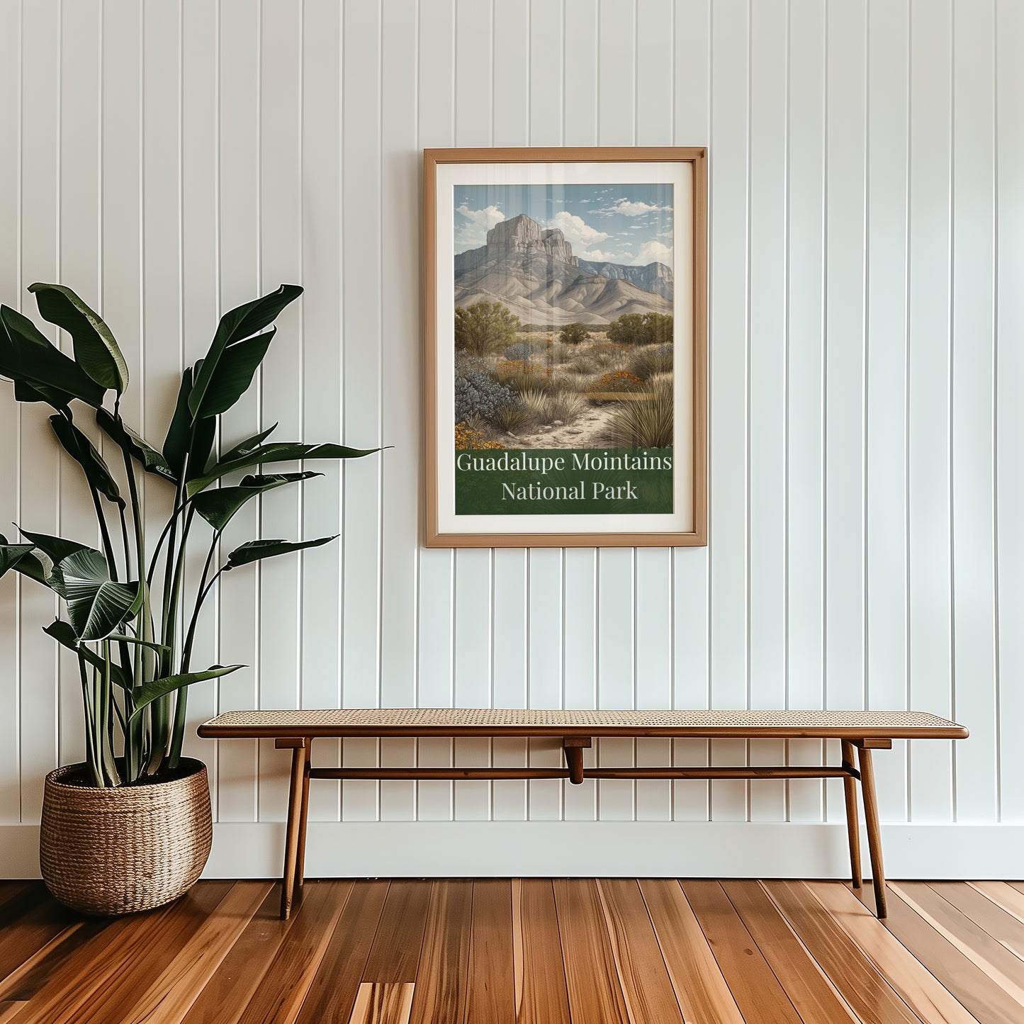 Guadalupe Mountains National Park framed poster