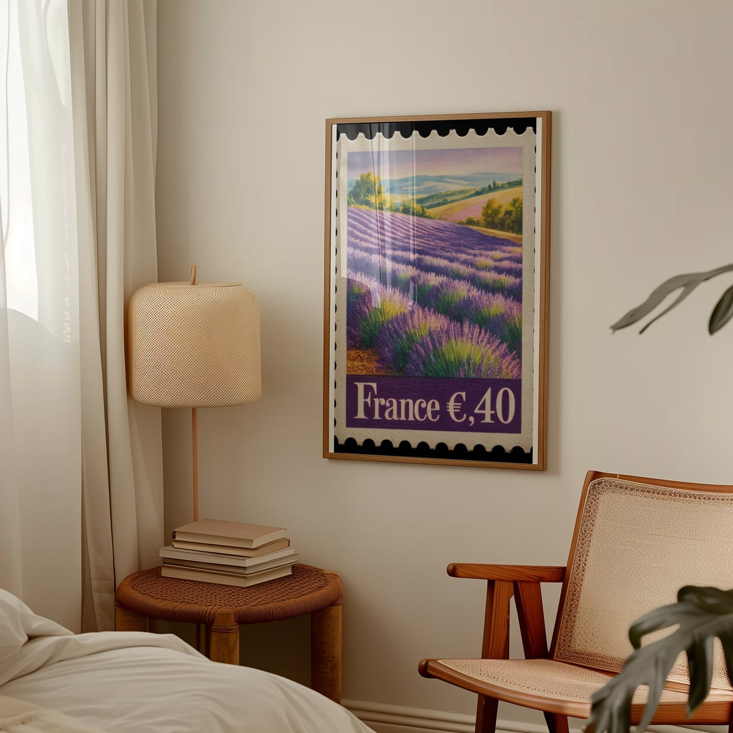 Vintage France Travel Poster Wall Art Decor