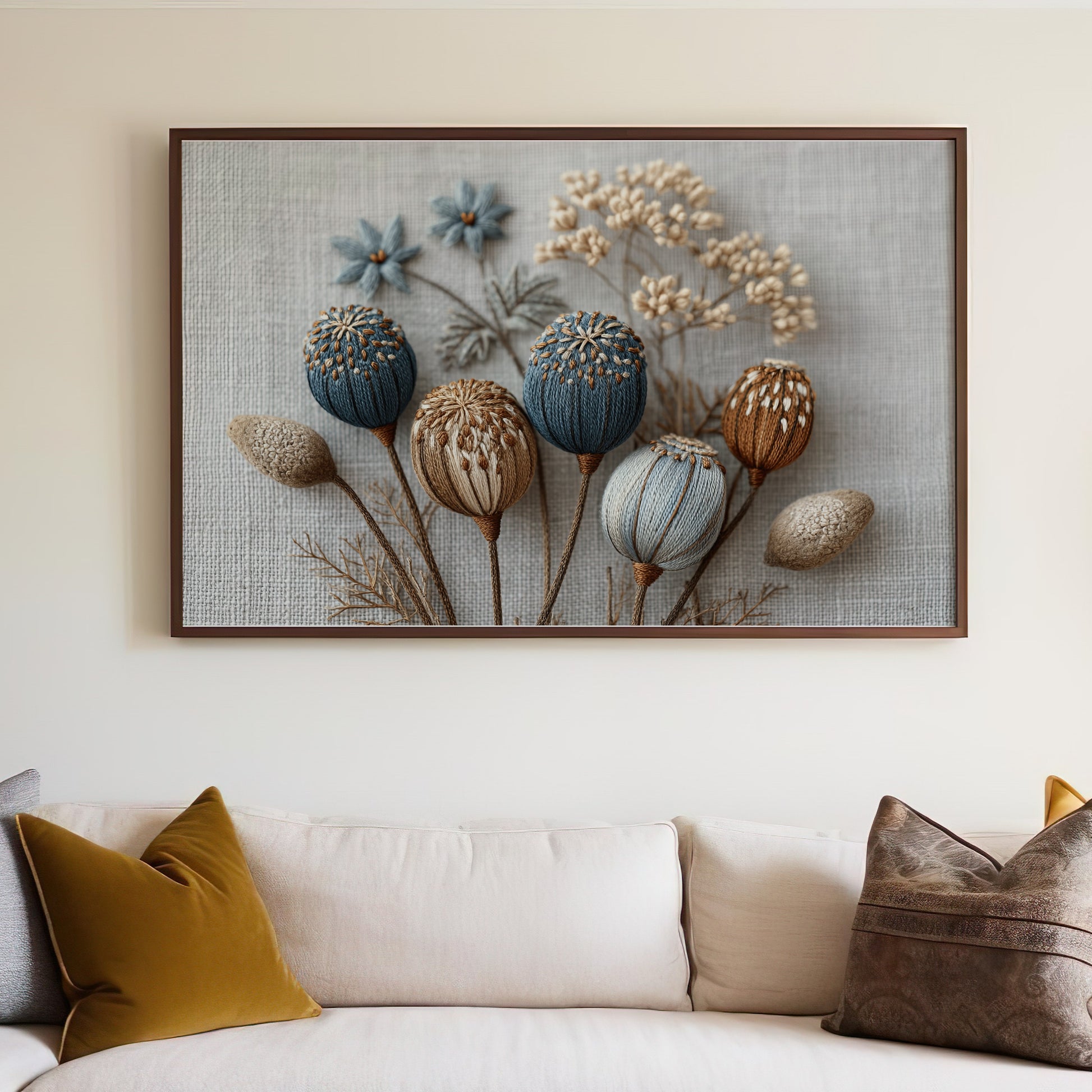 Elegant Botanical Blossom Wall Art for Home Decor