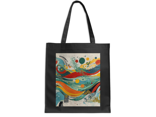 Vibrant Dynamic Abstract Colorful Waves Splatters Art Tote product type
Abstract Art, Colorful Design, Wavy Pattern, Vibrant Print, Modern Art, Dynamic Visuals, Splatter Effect, Geometric Shapes, Artistic Tote, Unique Graphic, Contemporary Style, Bold Colors, Creative Expression, Fashion Tote, Everyday Carryall, Statement Bag, Artistic Bag, Abstract Print, Designer Tote, Visual Art