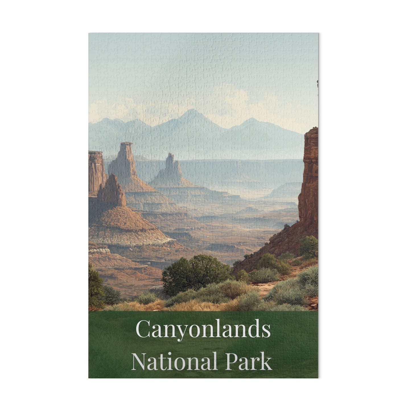 Canyonlands National Park Scenic Jigsaw Puzzle