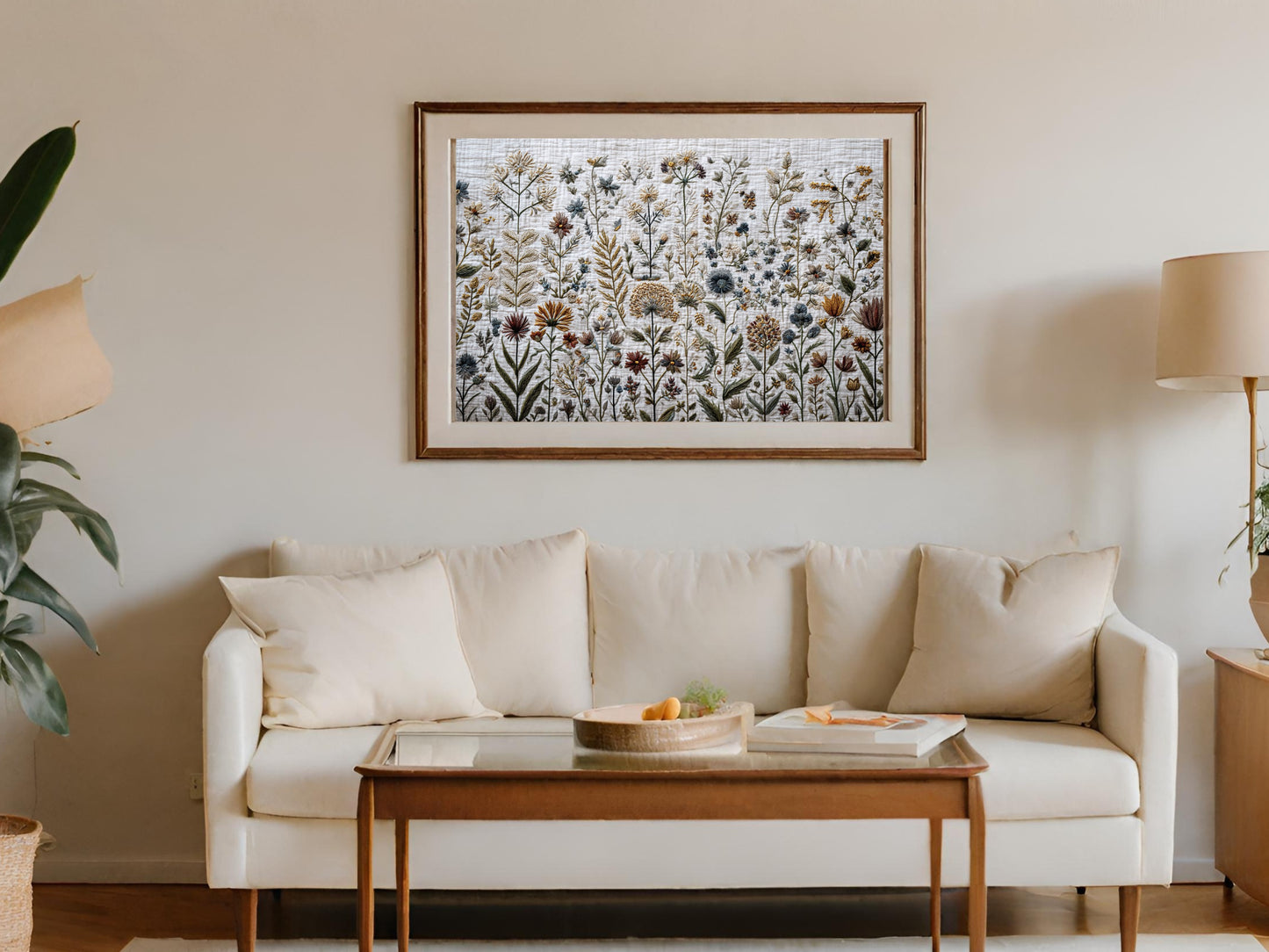 Botanical Wildflower Garden Wall Display product type