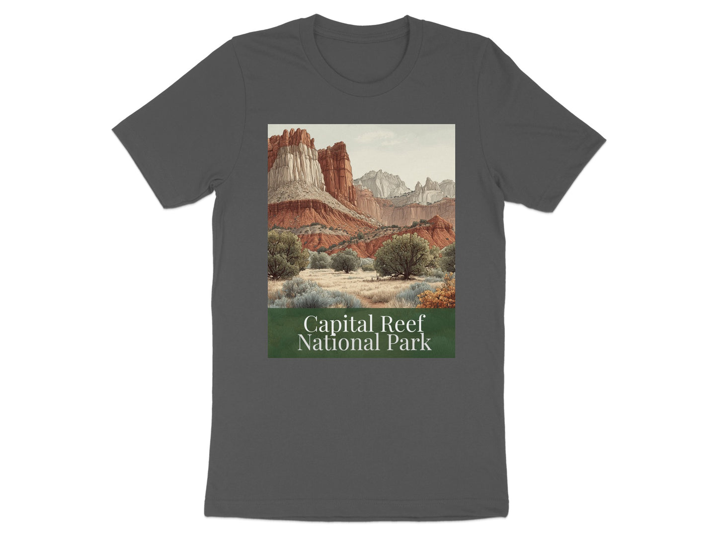 Capital Reef National Park Scenic View T-shirt