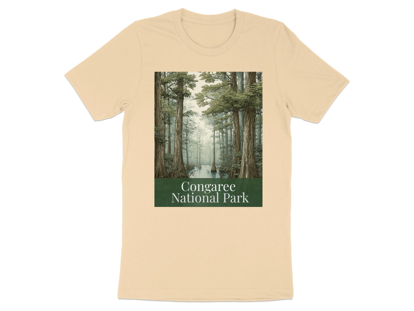 Congaree National Park Scenic Forest Graphic Product