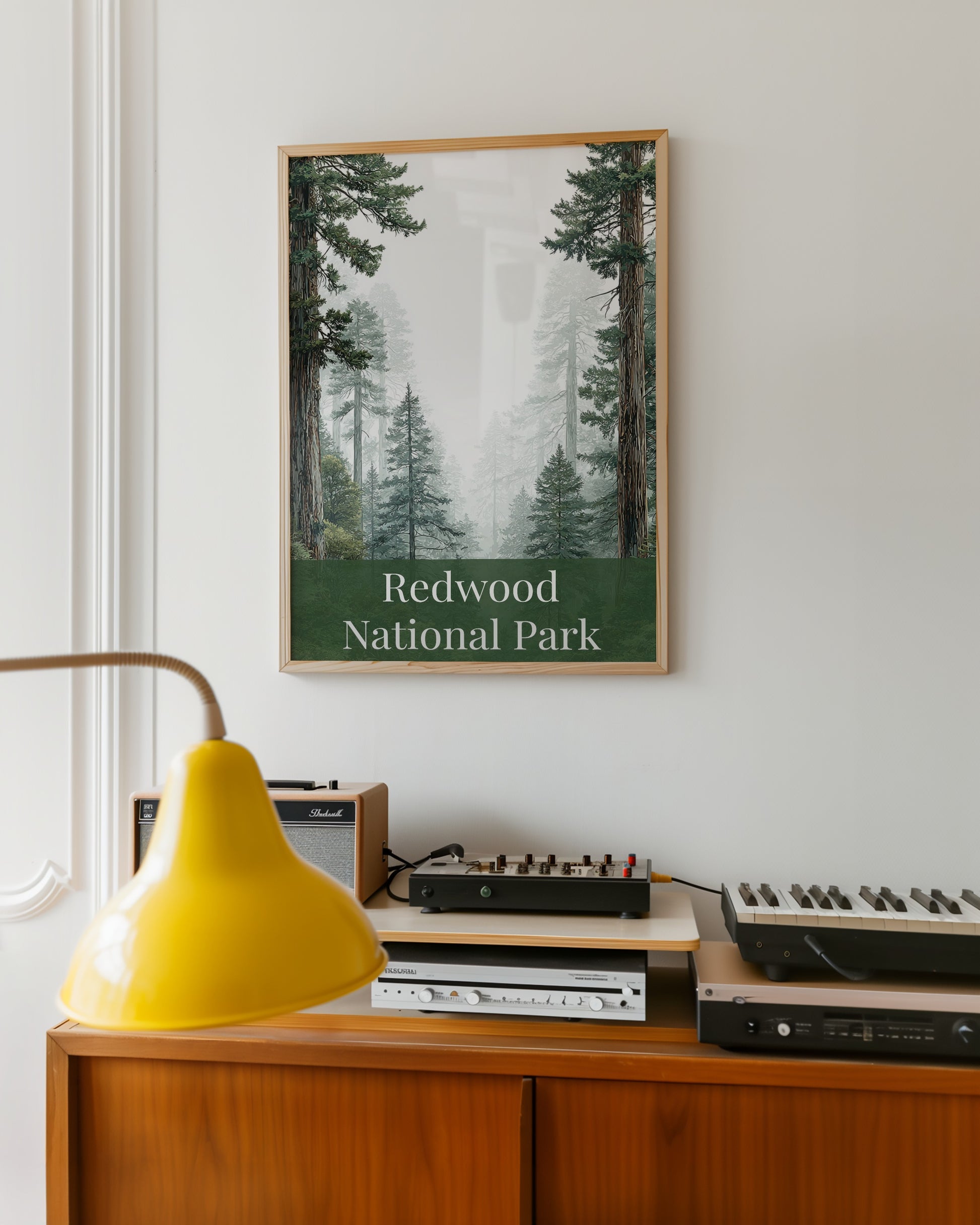 Redwood National Park Framed Print for Home Decor