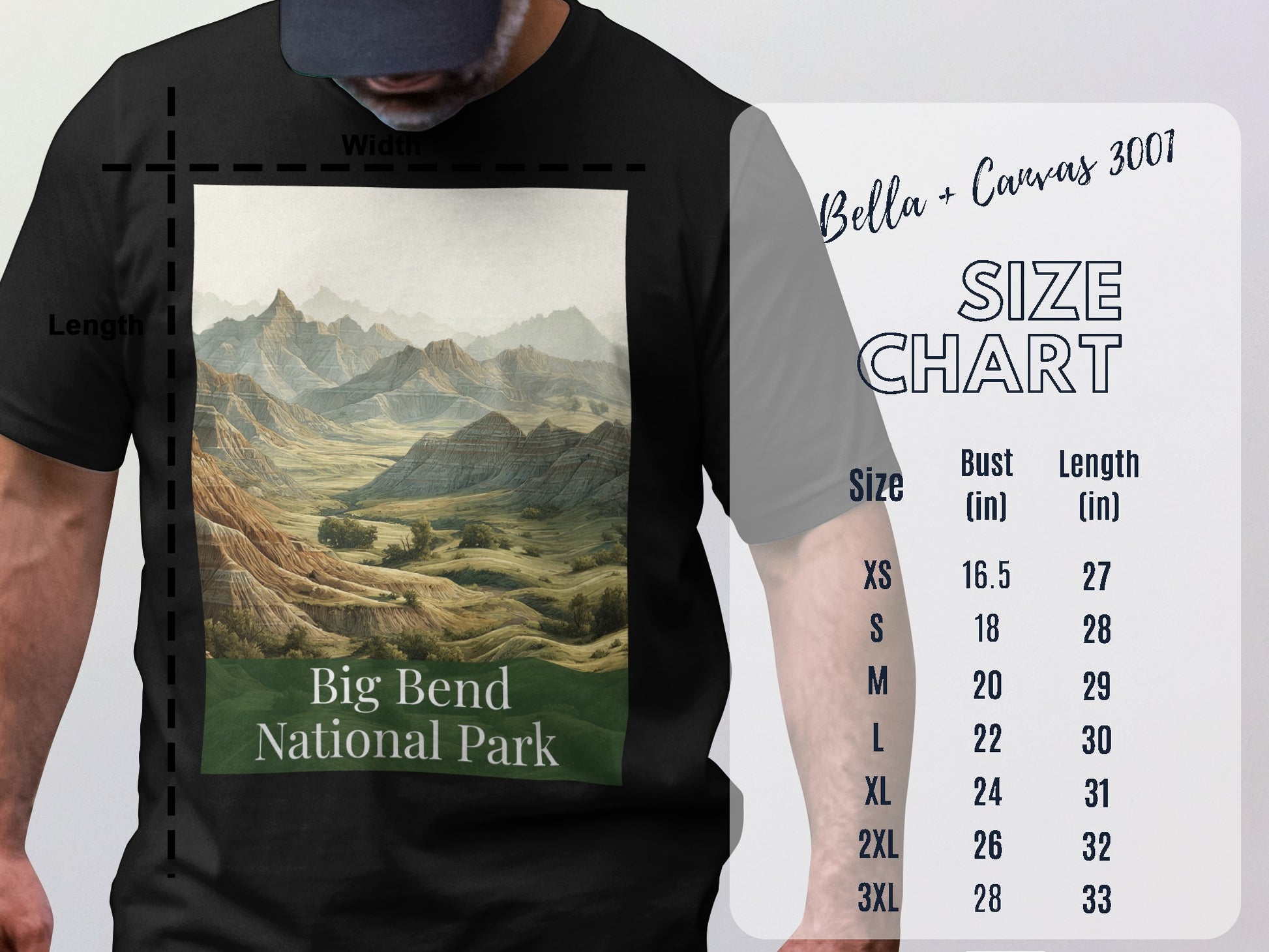 Big Bend National Park Scenic T-Shirt