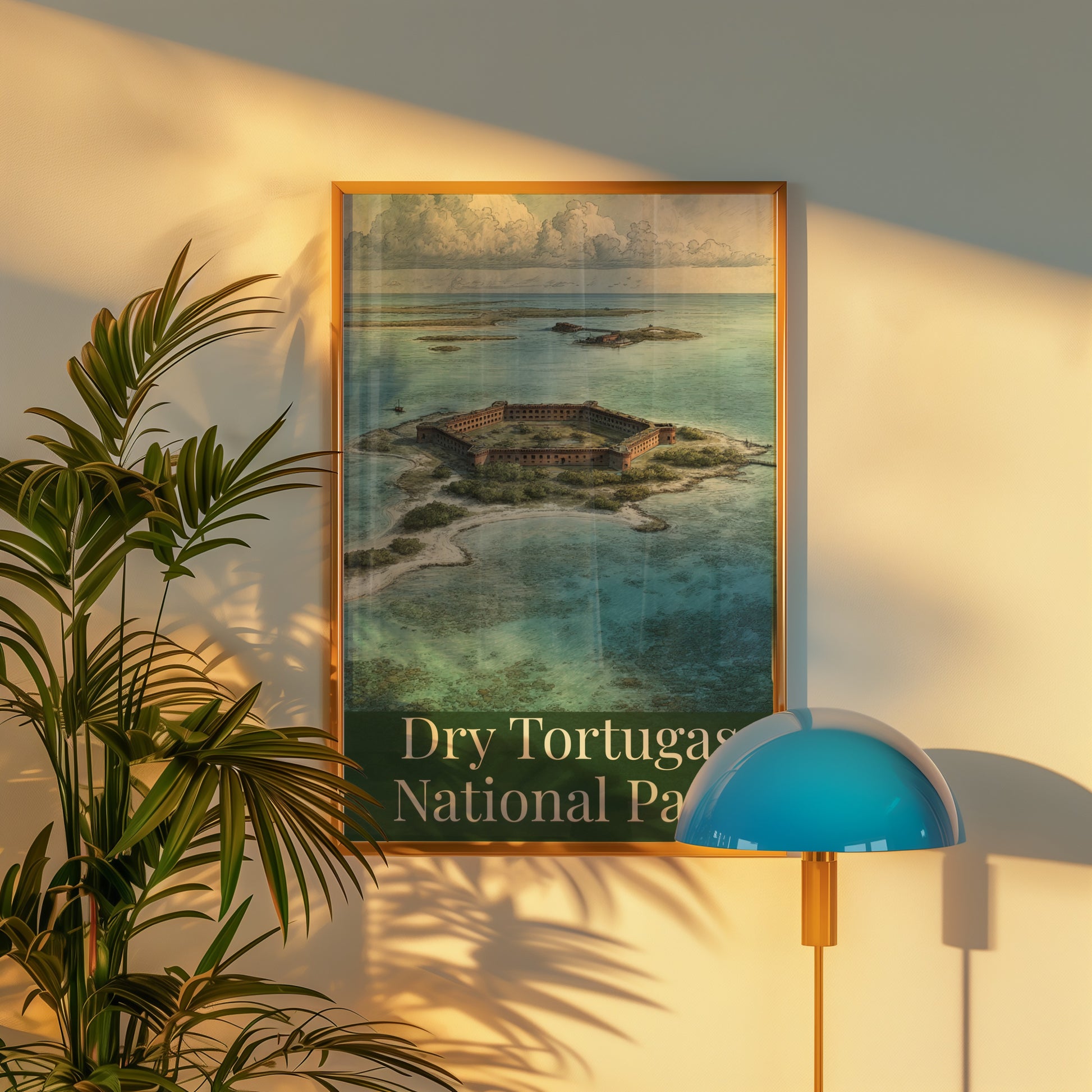 Dry Tortugas National Park Artistic Framed Print