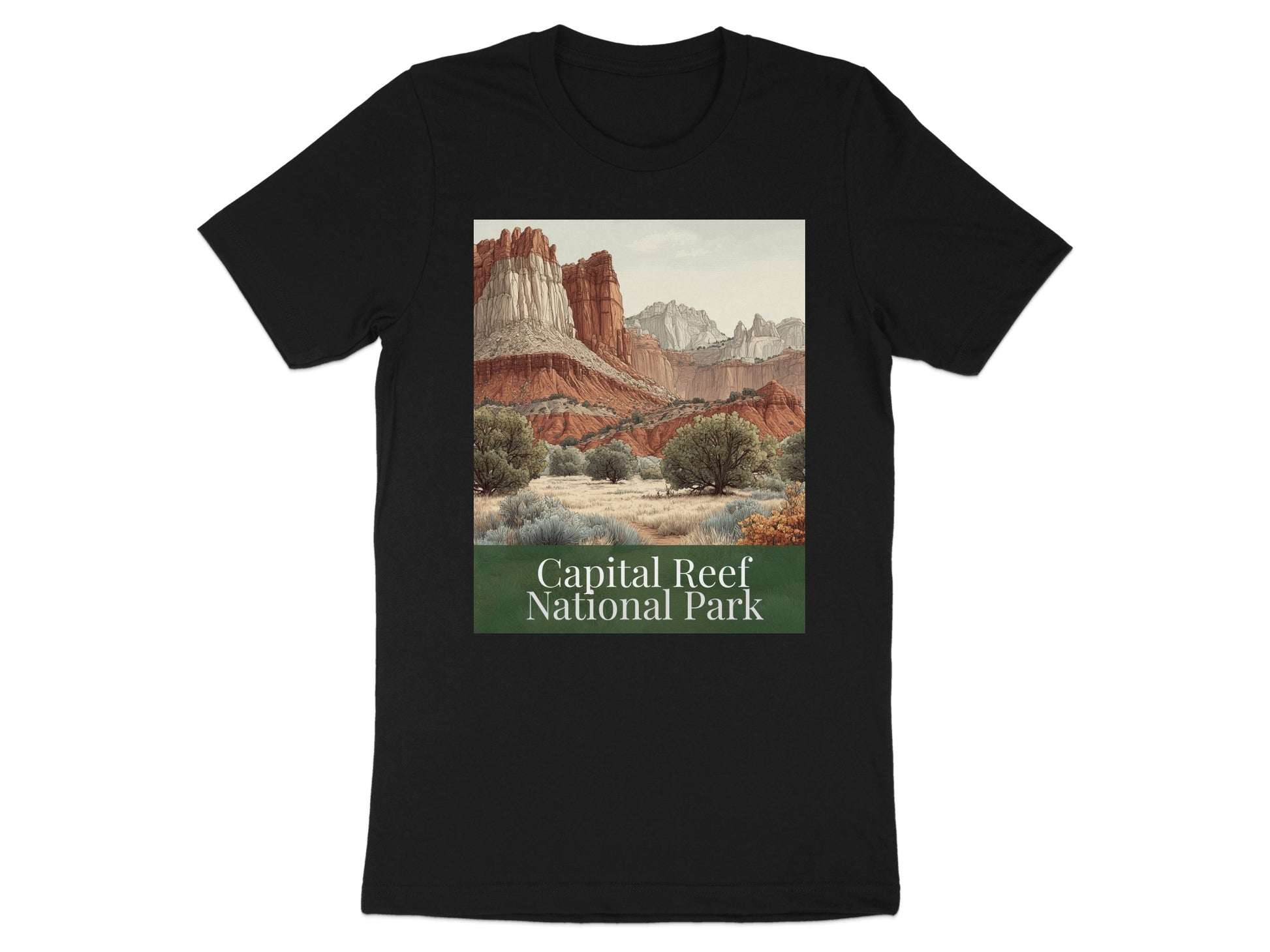 Capital Reef National Park Scenic T-Shirt Product