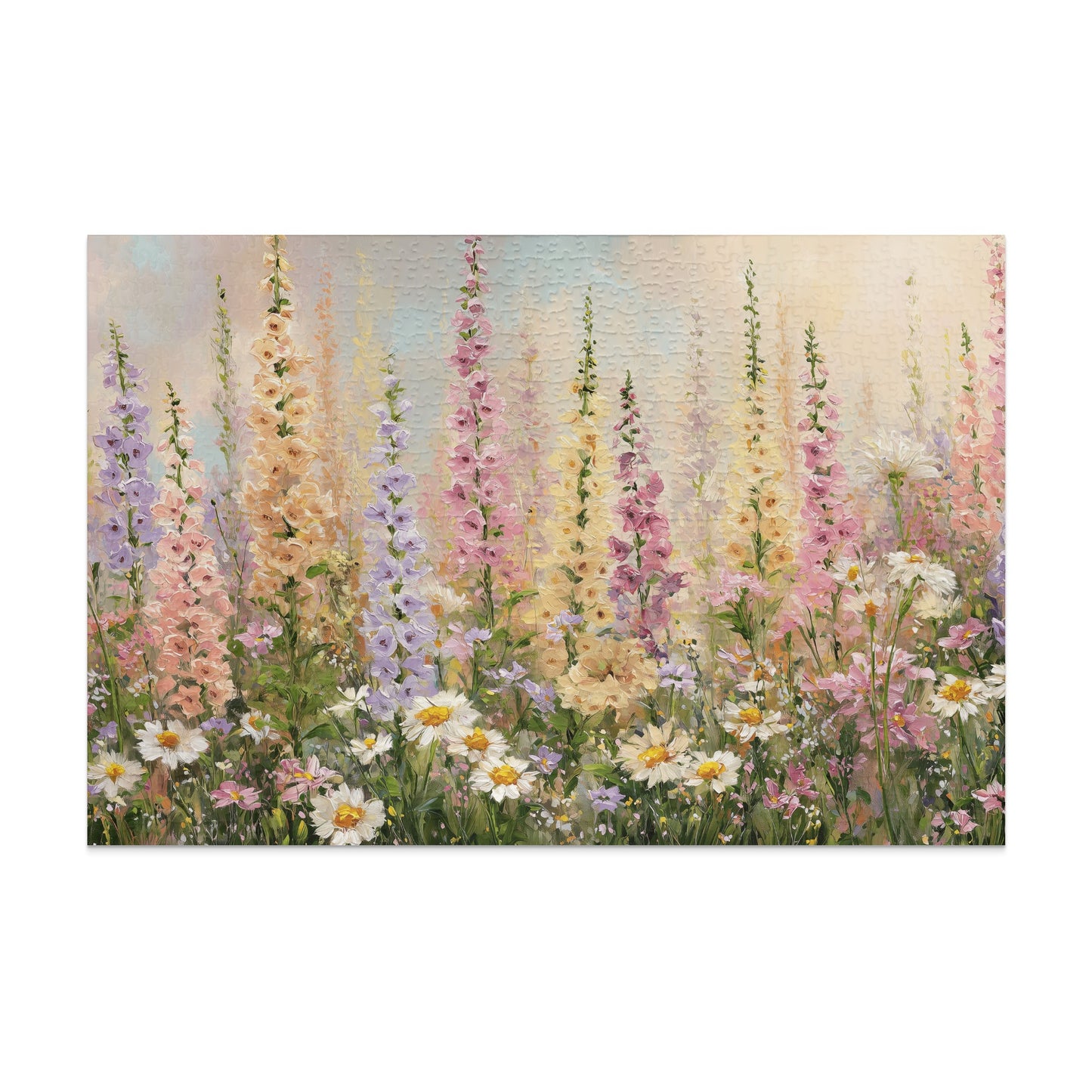 Pastel Blooming Field Impressionist Painting product type
