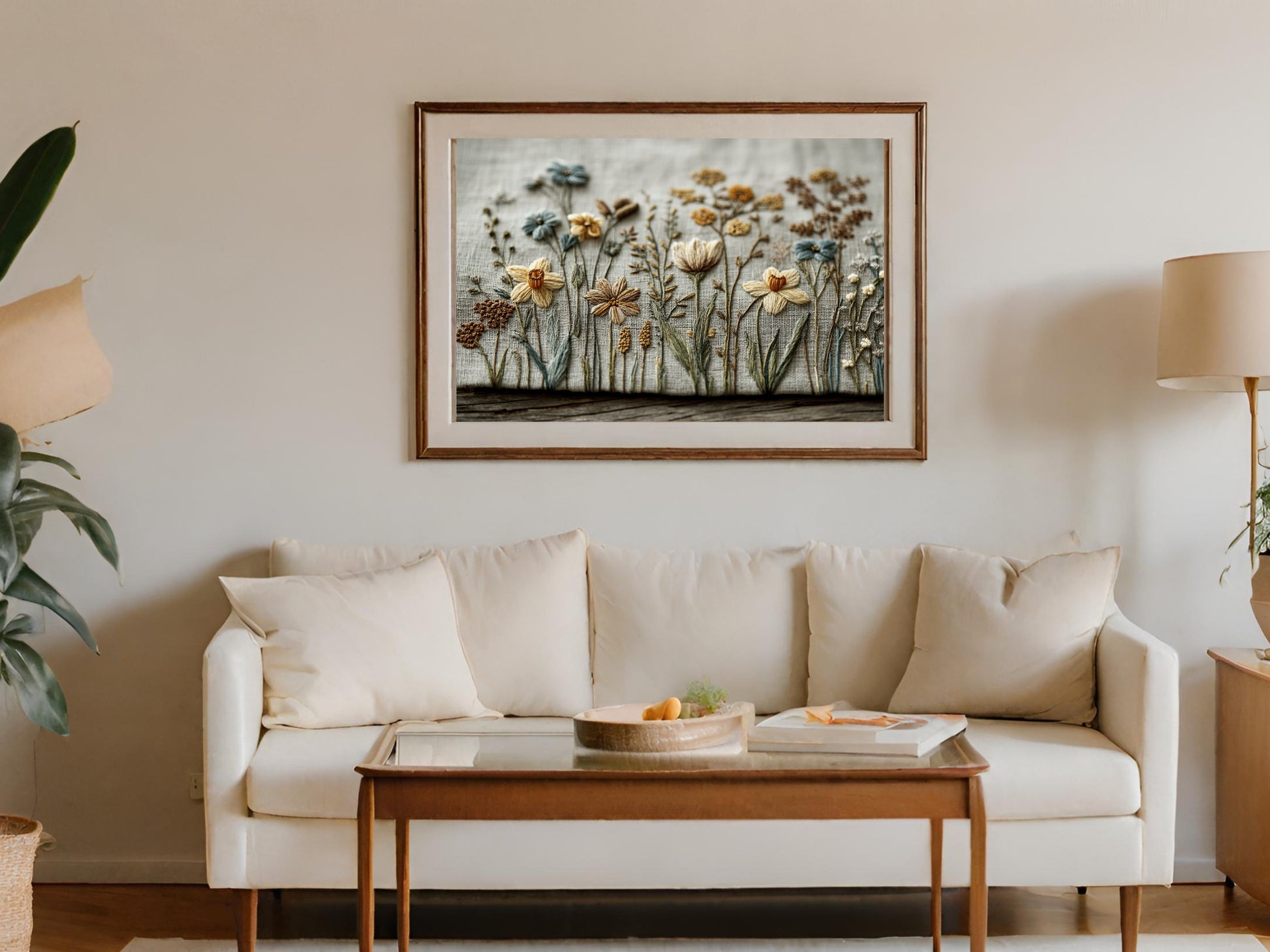 Beautiful Floral Art Print for Elegant Home Decor
