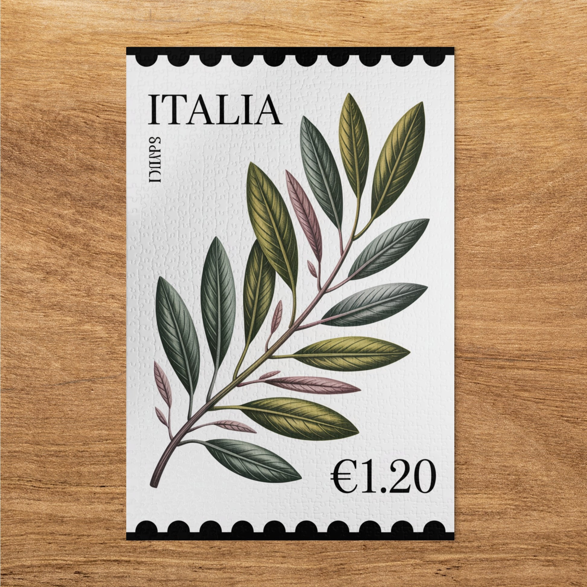 Italia €1.20 Stamp With Botanical Illustration