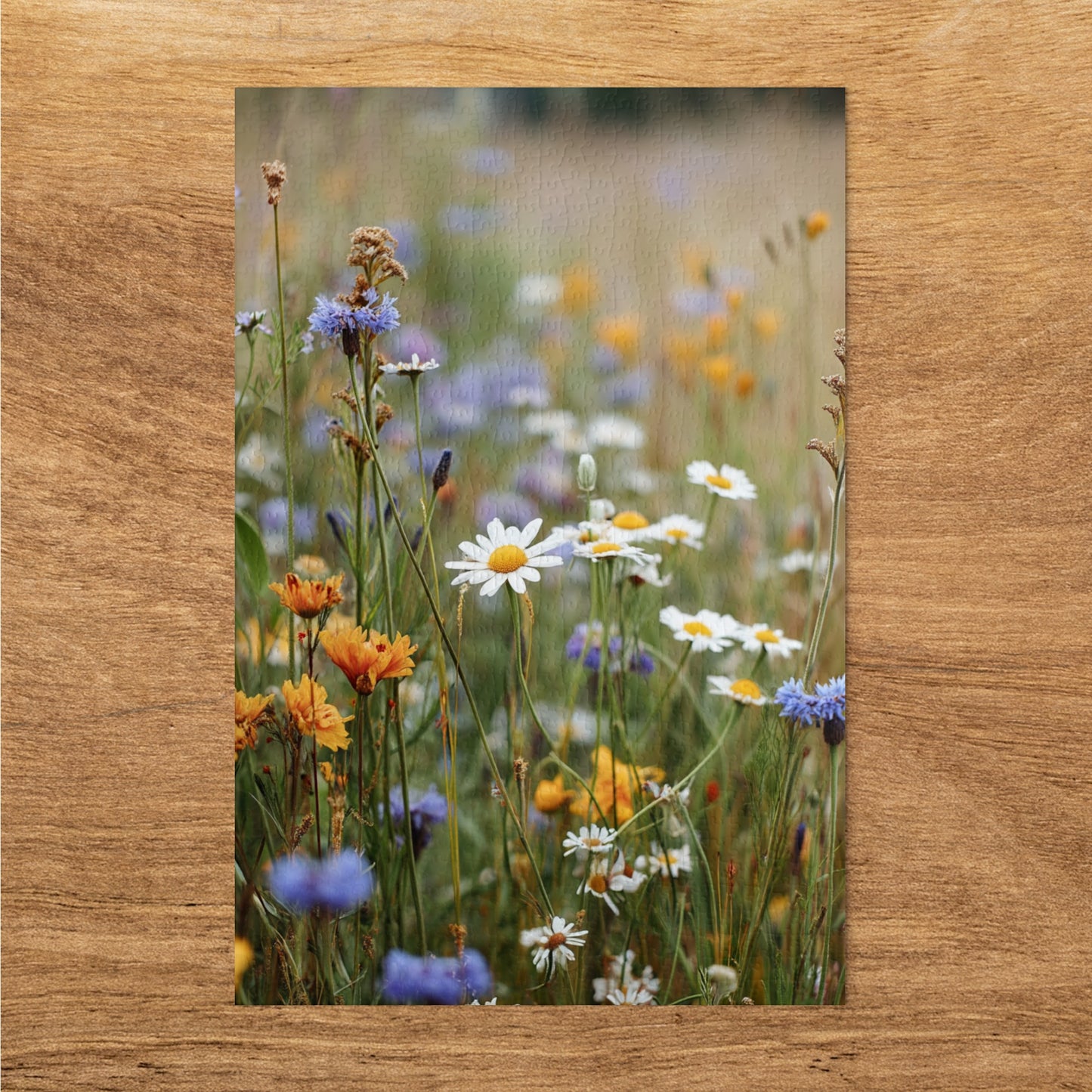 Beautiful Wildflower Meadow Art Print for Decor