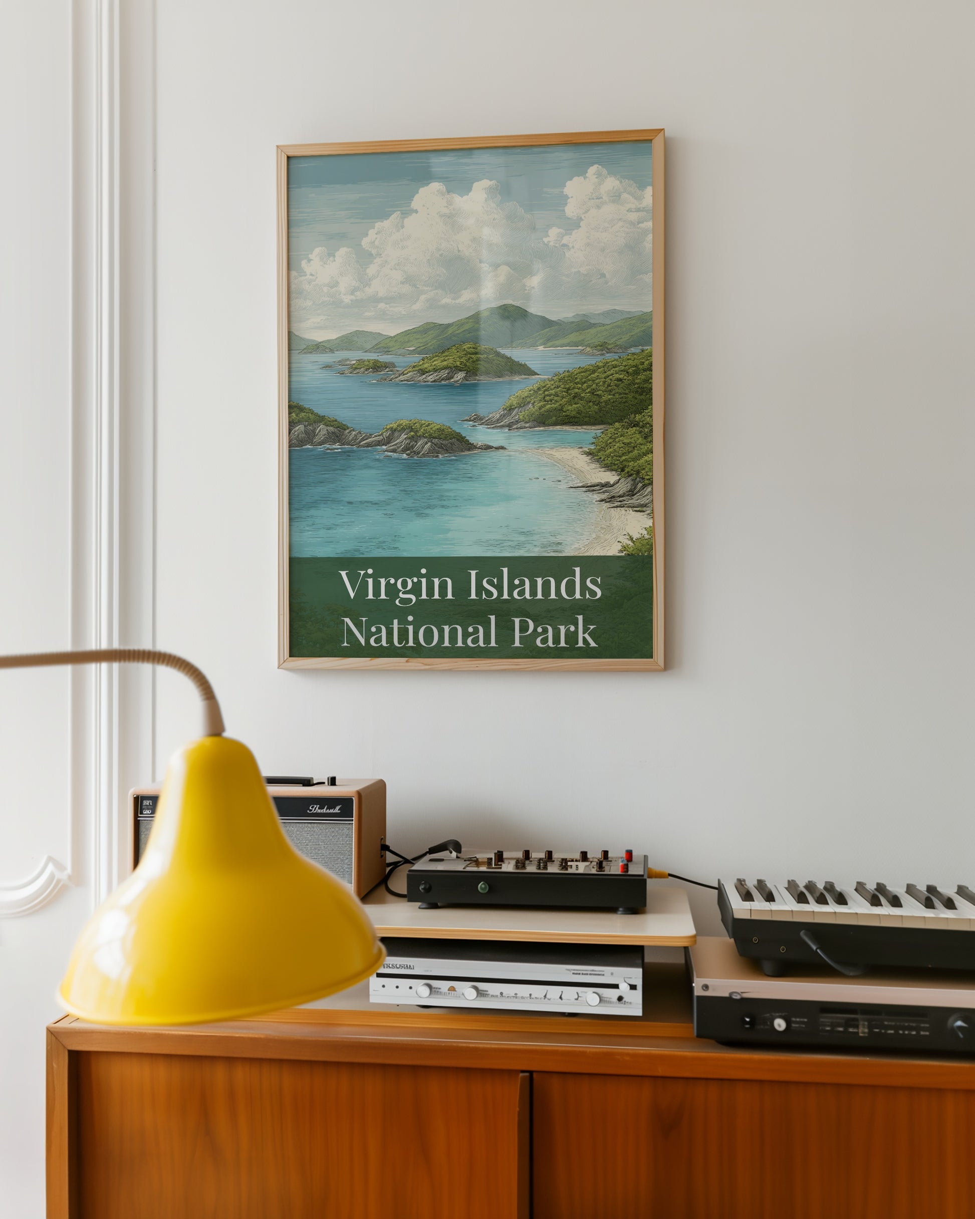 Virgin Islands National Park Art Print for Home Decor