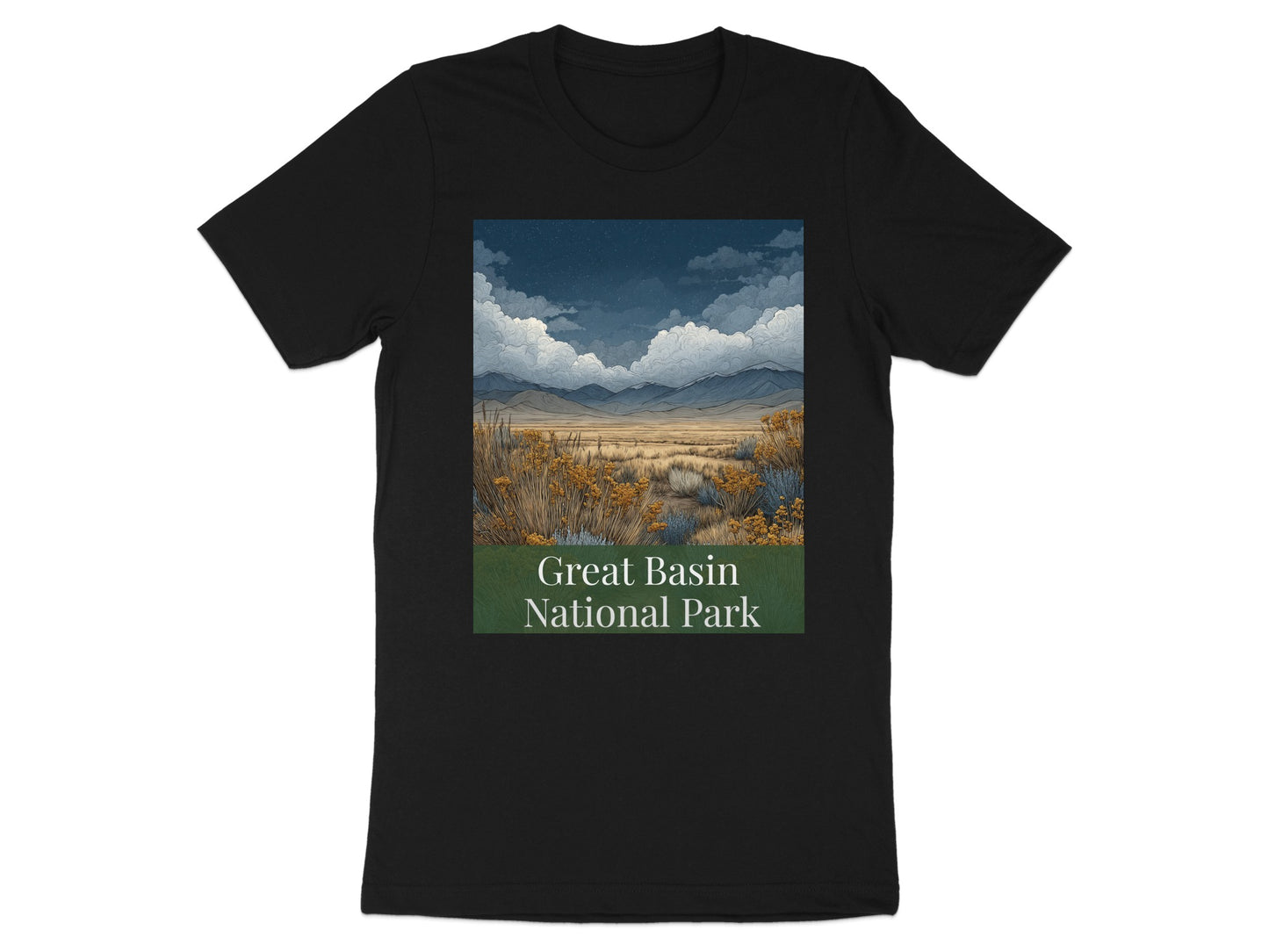 Great Basin National Park Scenic Landscape Shirt