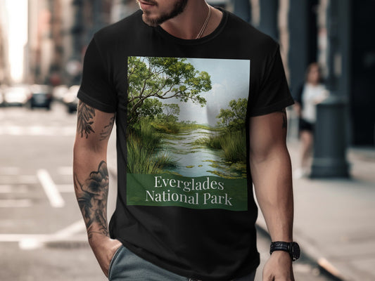 Everglades National Park Scenic Graphic T-shirt