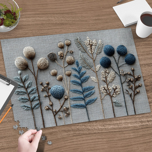 Beautifully Designed Floral Artwork Puzzle
