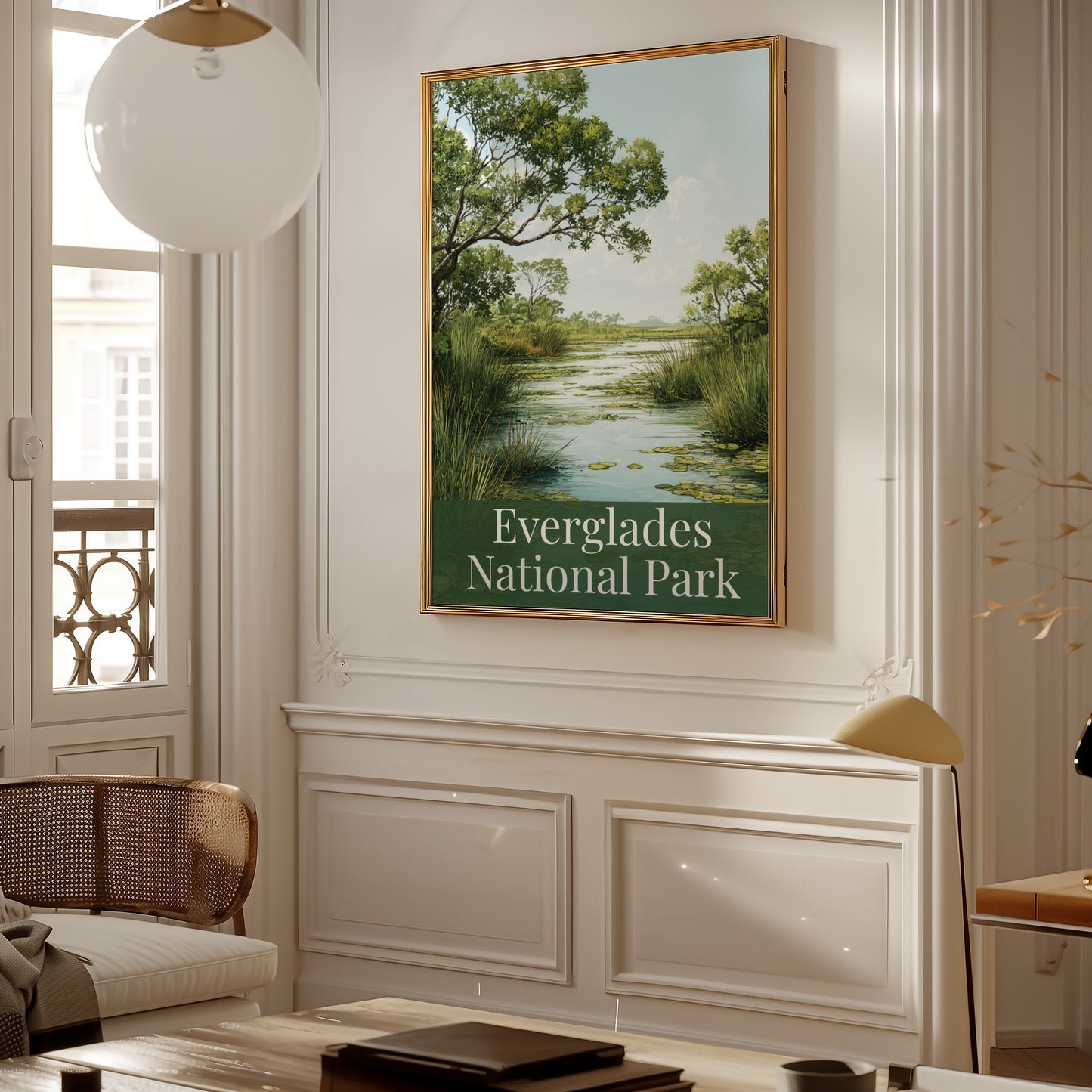 Scenic illustrated puzzle featuring Everglades National Park. Perfect for national park lovers, nature enthusiasts, and anyone who enjoys a relaxing yet engaging puzzle experience.
