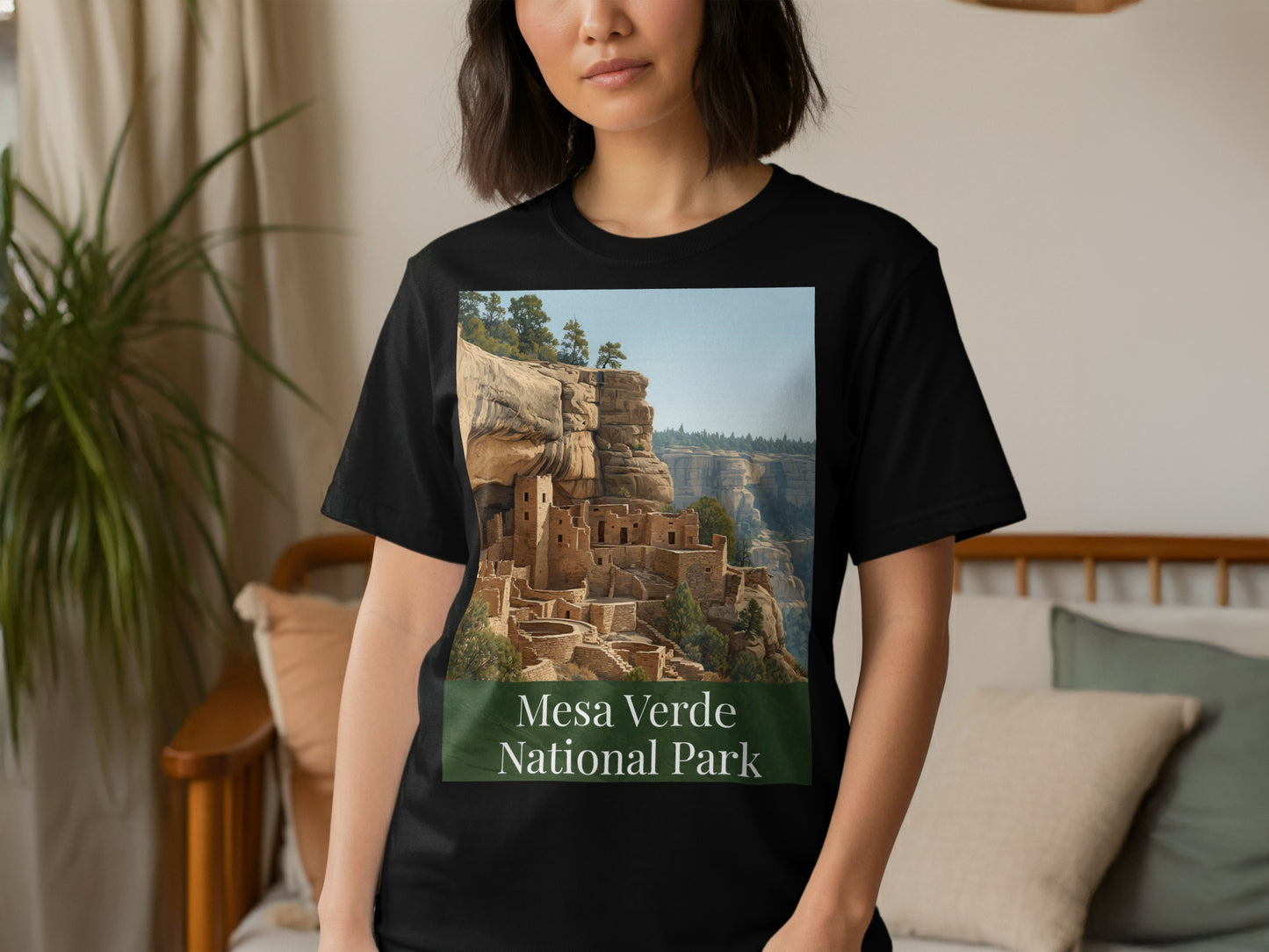 Mesa Verde National Park scenic graphic T-shirt