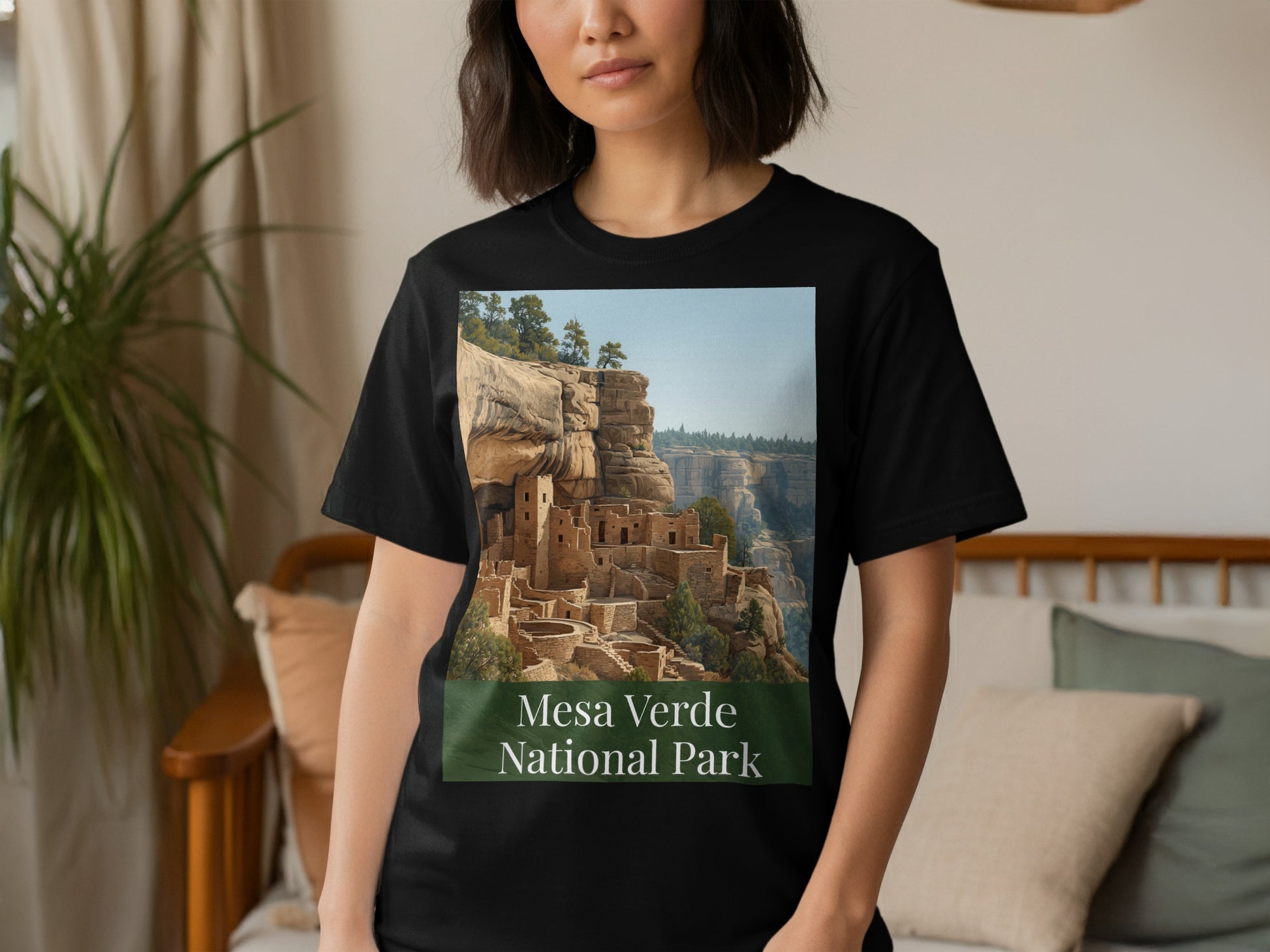 Mesa Verde National Park scenic graphic T-shirt