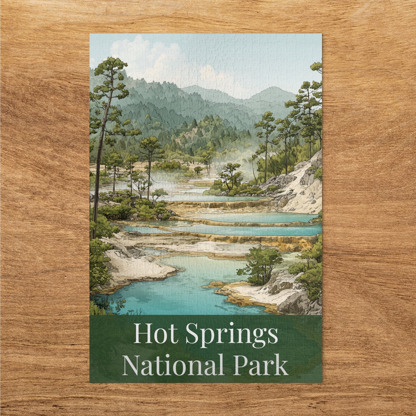 Hot Springs National Park Scenic Jigsaw Puzzle