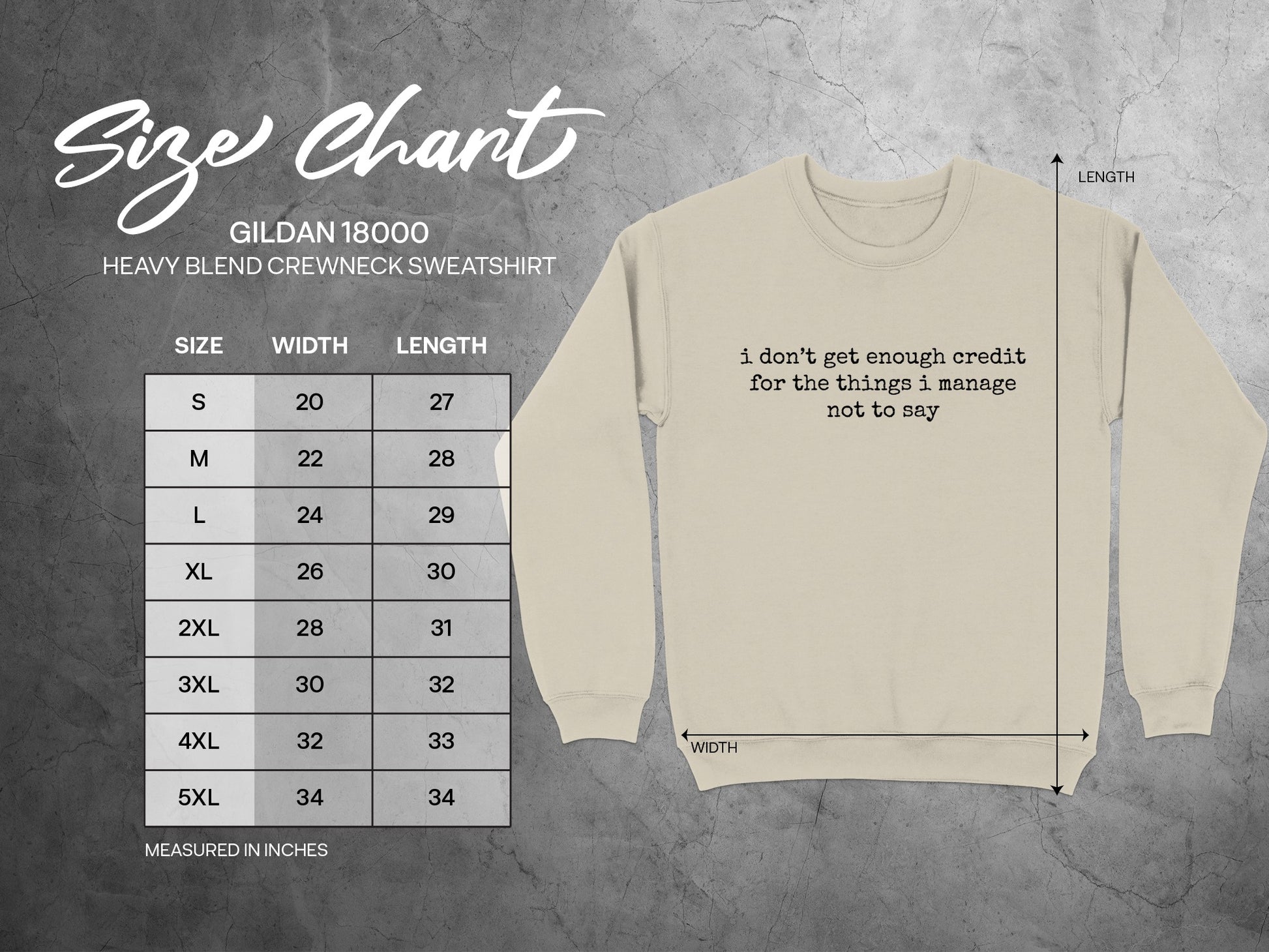 I Don't Get Enough Credit Quote Sweatshirt Product