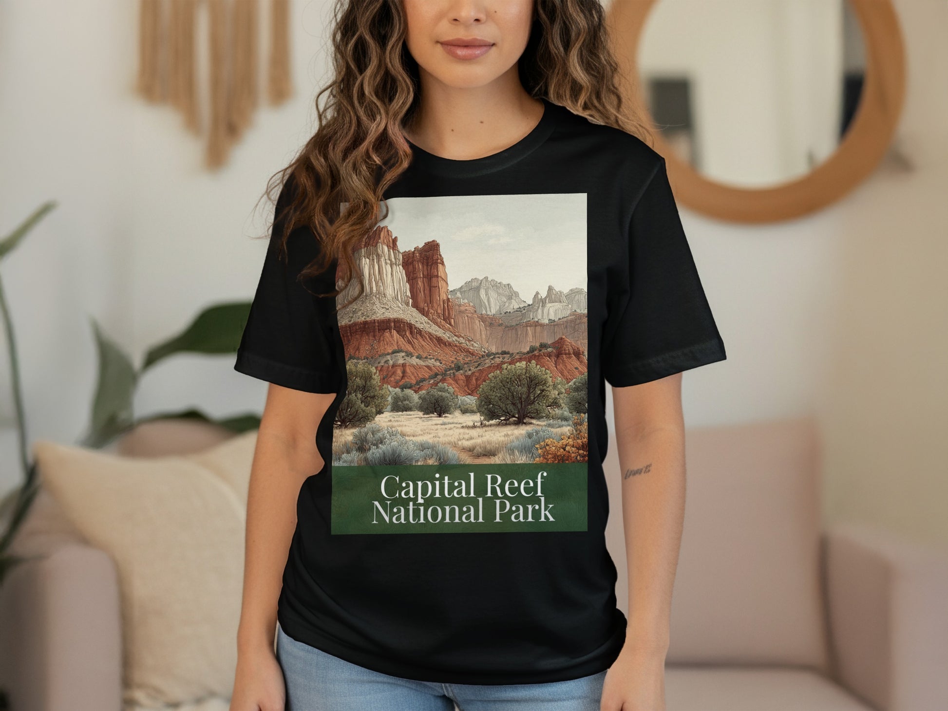 Capital Reef National Park Scenic T-shirt