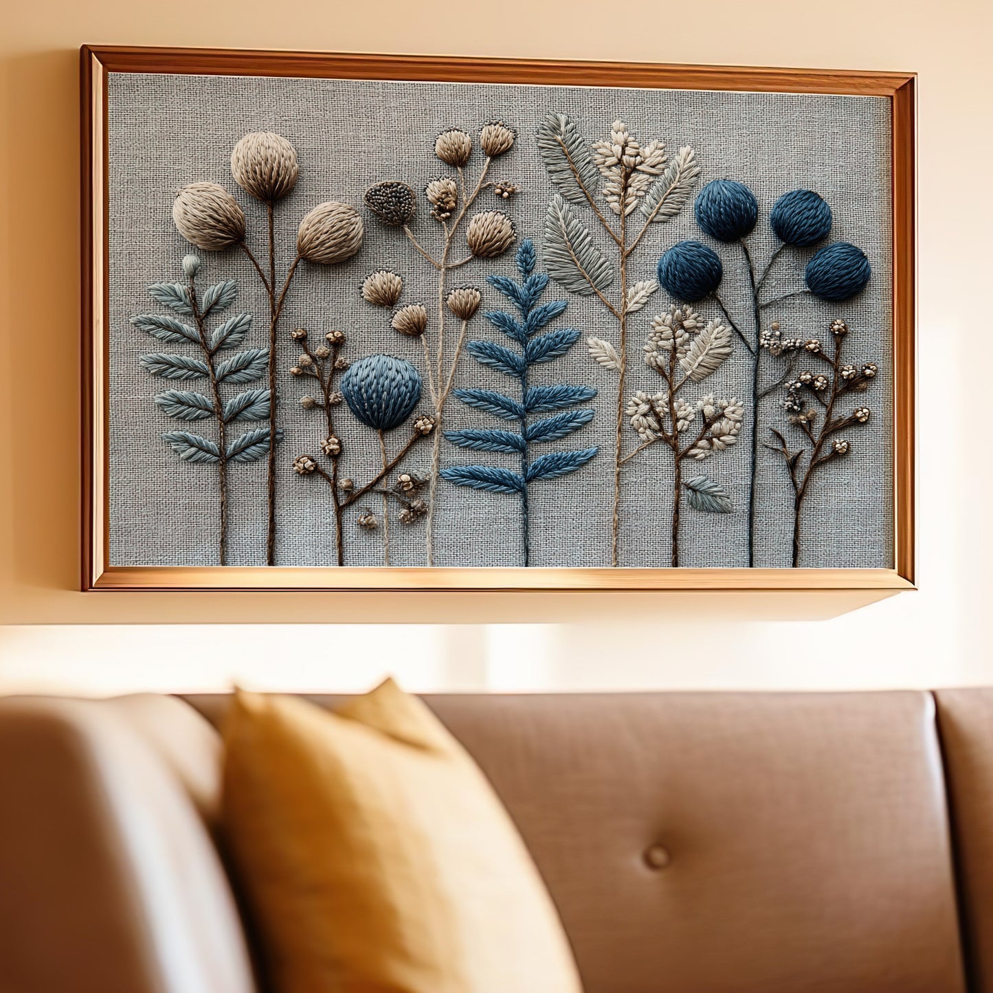 Beautifully Crafted Floral Pattern Wall Art Decor