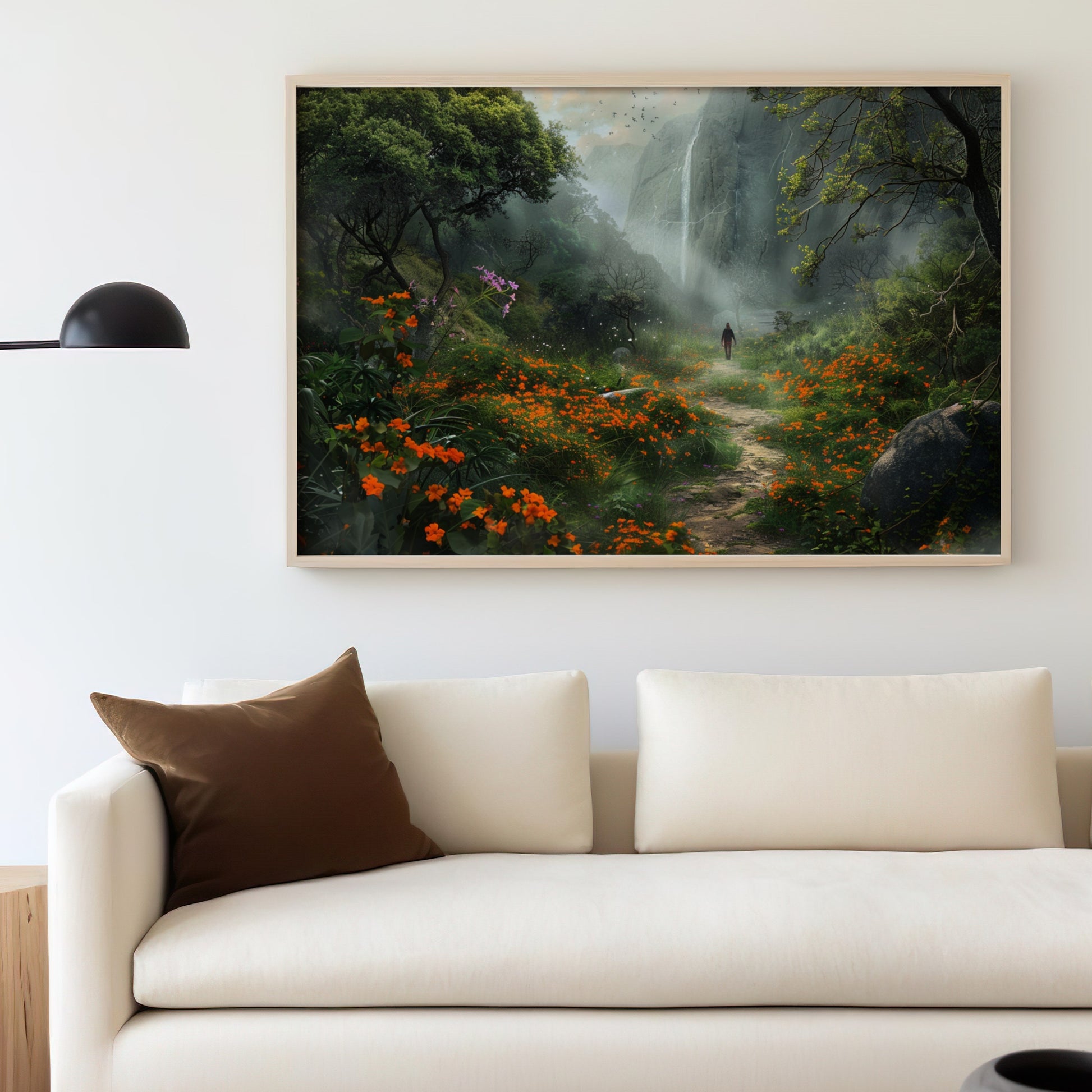 Enchanting Forest Path Nature Wall Art Decor