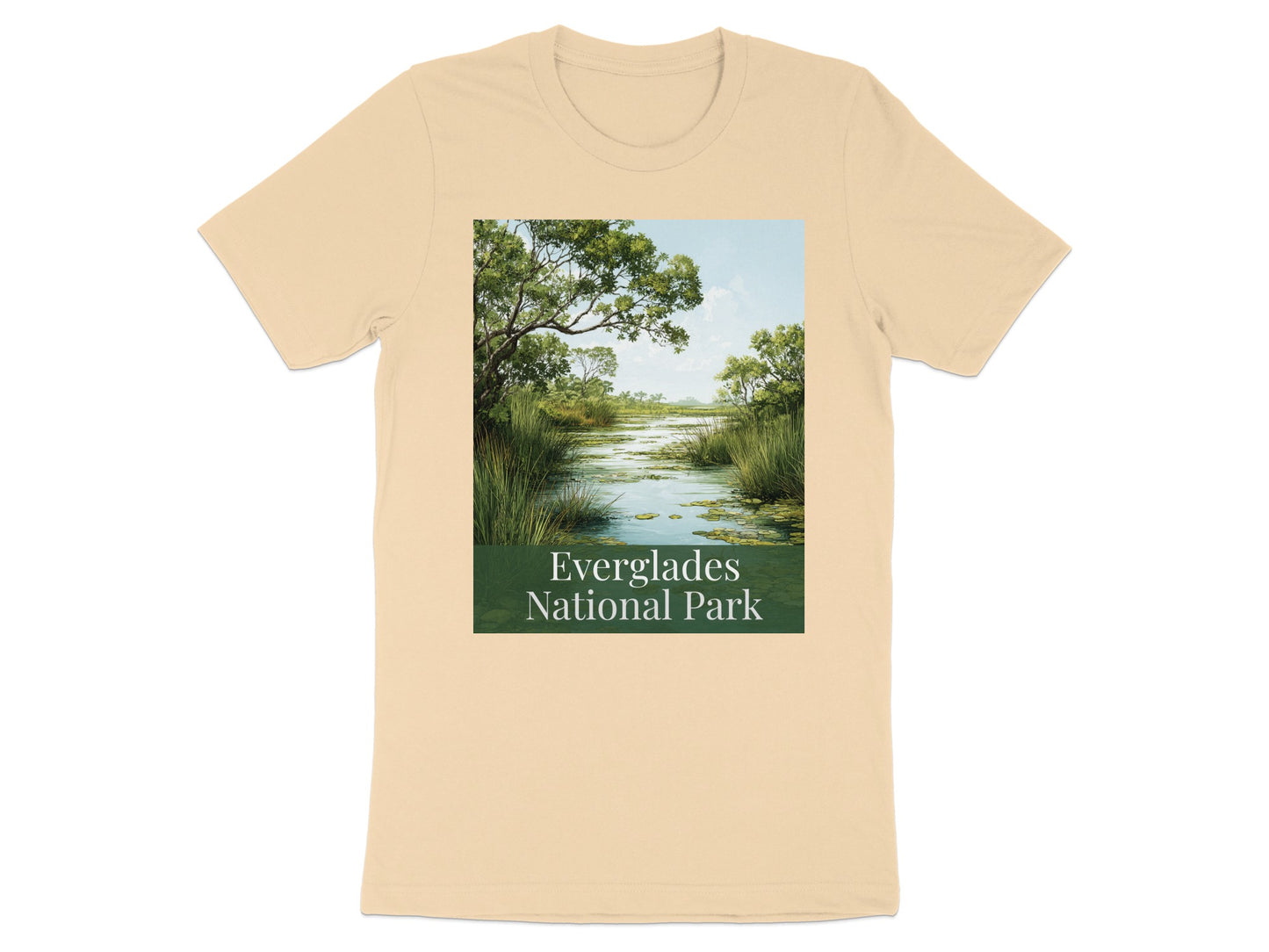 Everglades National Park Scenic Graphic T-Shirt