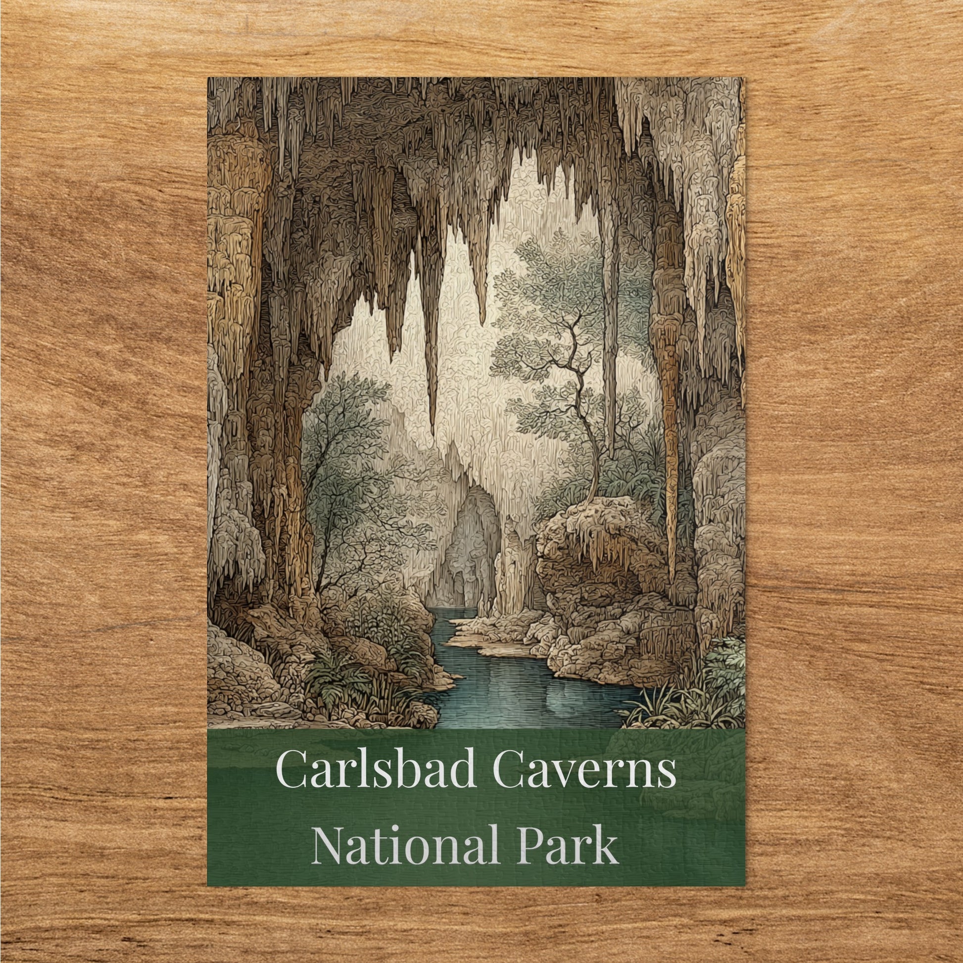 Carlsbad Caverns National Park Scenic Poster