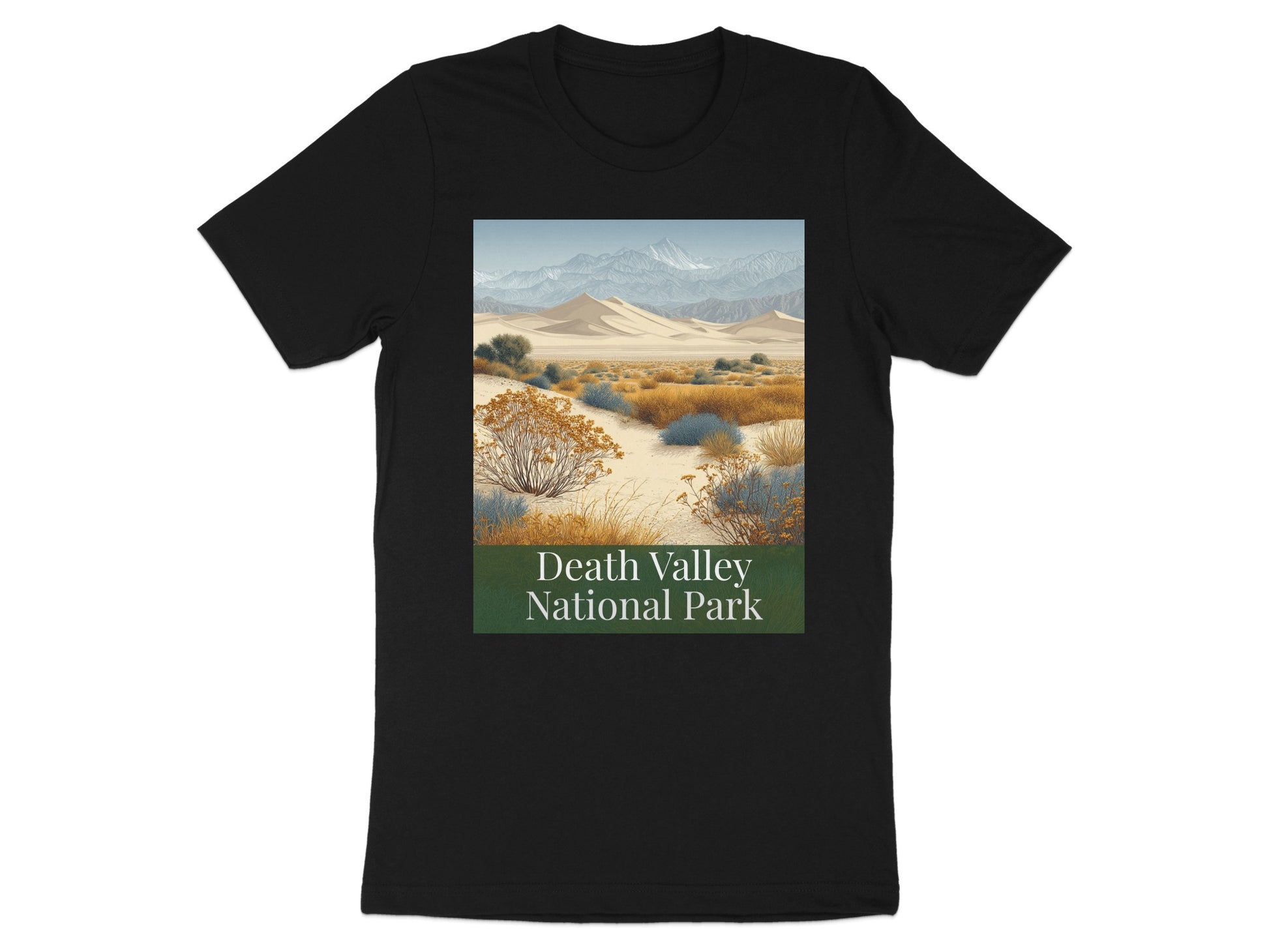 Death Valley National Park Scenic Desert Landscape Shirt