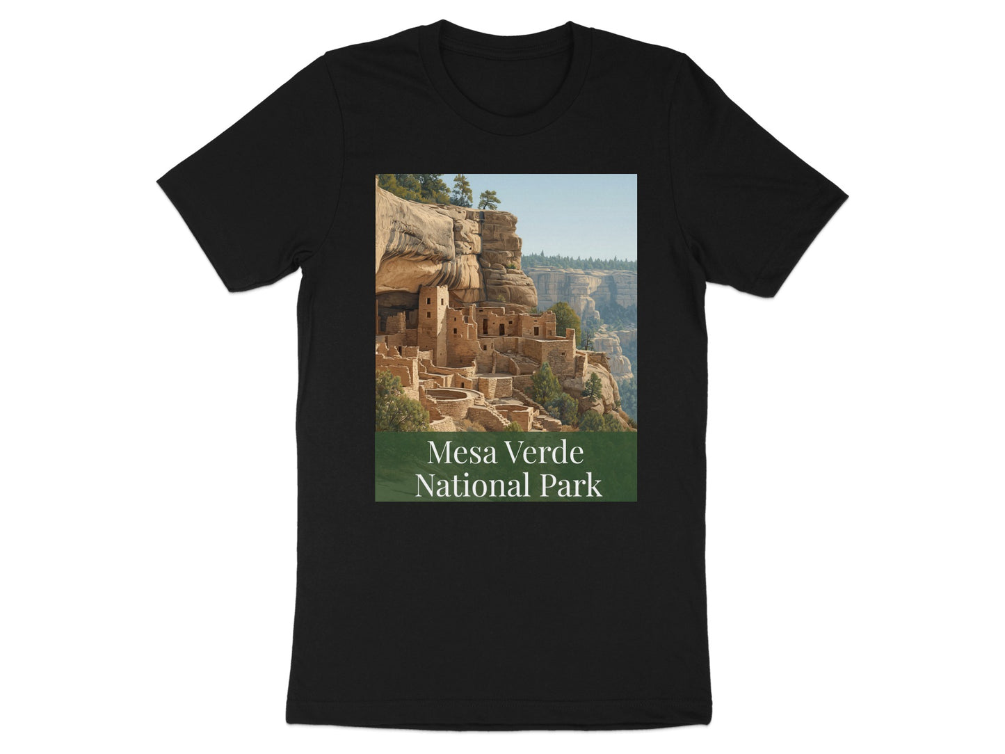 Mesa Verde National Park Graphic T-shirt