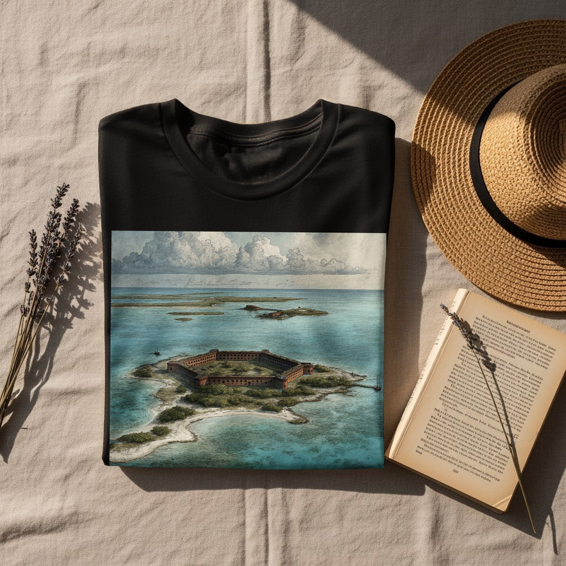 Fort Jefferson Dry Tortugas National Park Design T-Shirt