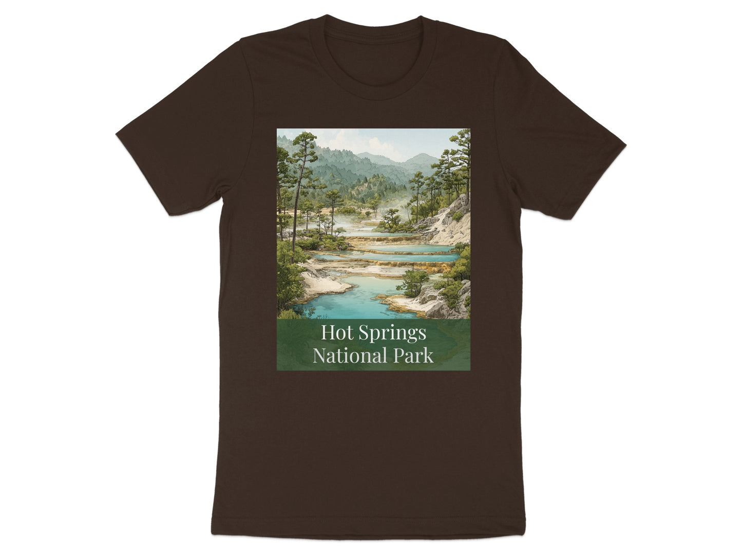 Hot Springs National Park Scenic T-shirt